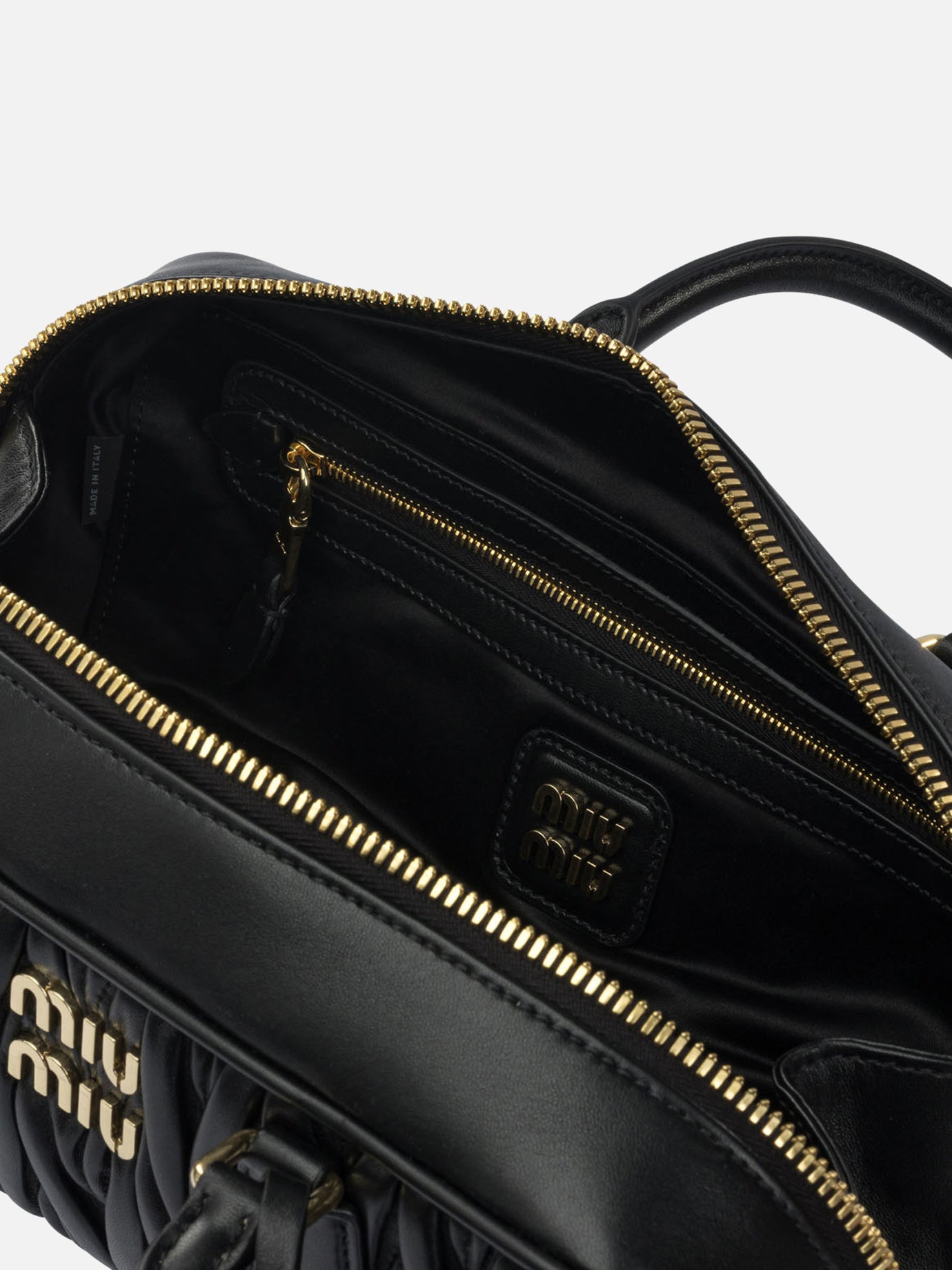 Small bags 100% lamb leather  Black - Miu Miu Women | PDP | VIETTI Online Store | Zoom-Modal_5
