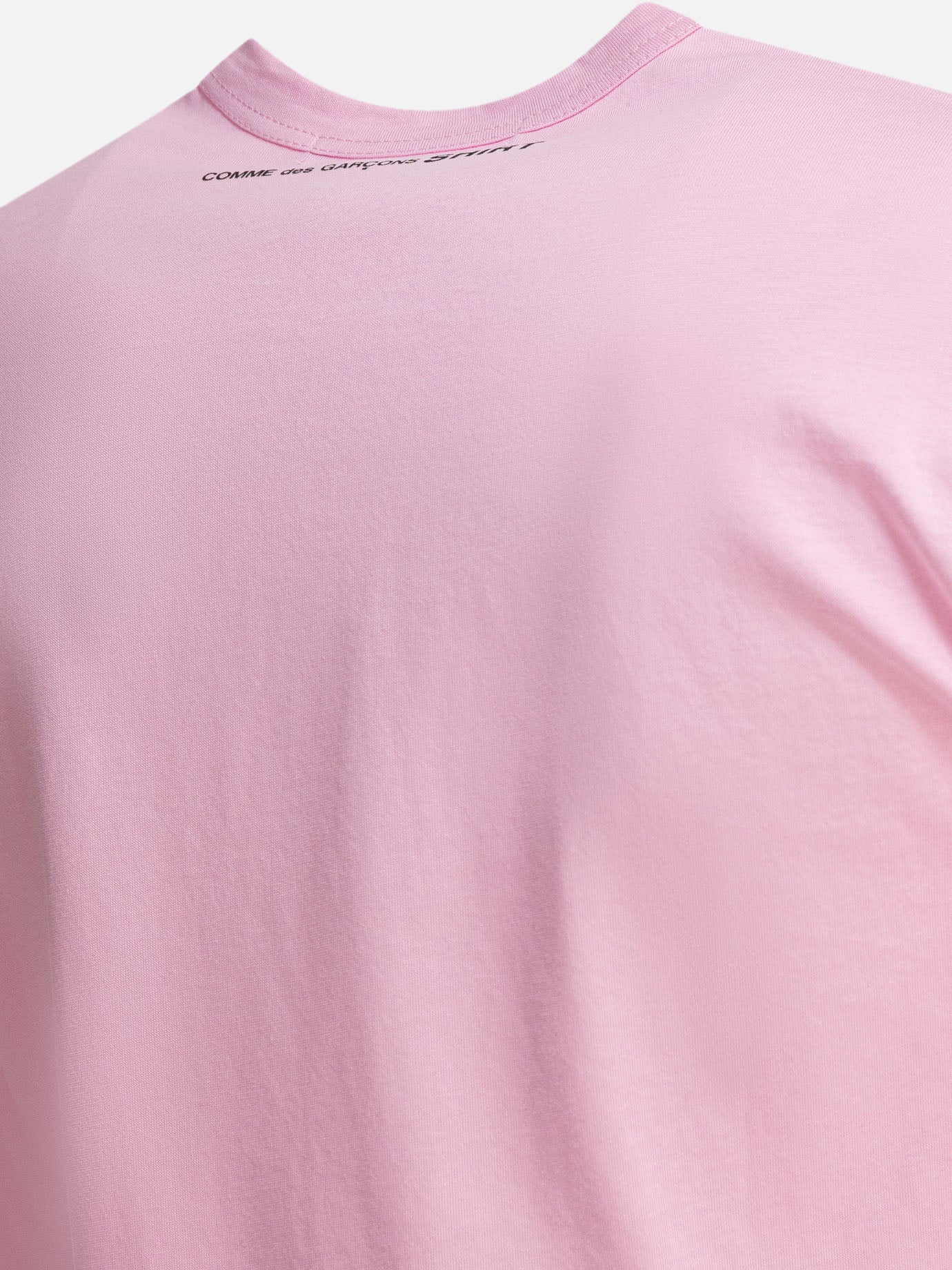 Crewneck t-shirts Solid colour  Pink - Comme Des Garçons Shirt Men | PDP | VIETTI Online Store | thumbnail_4