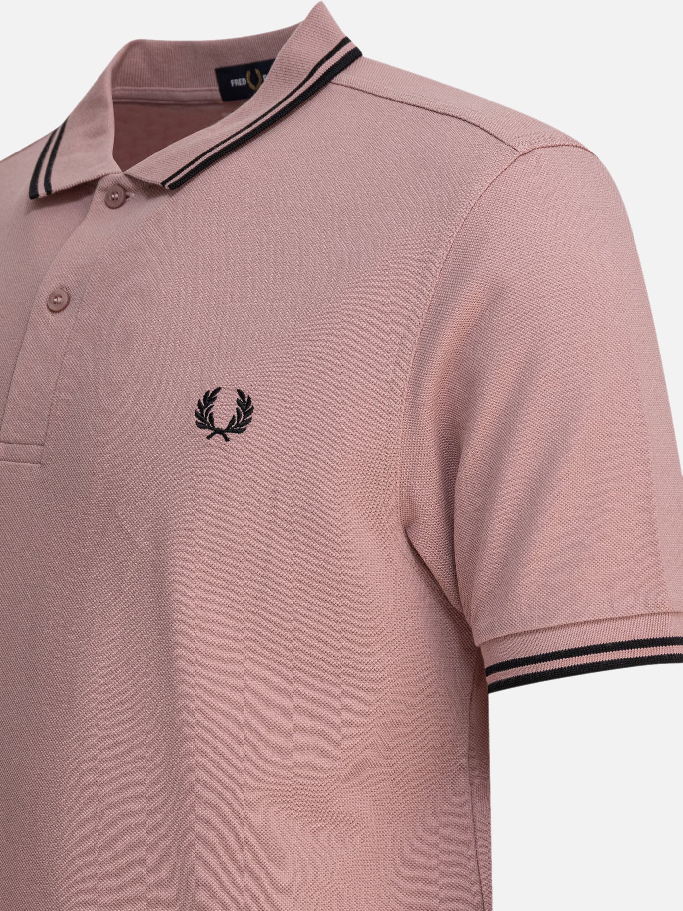 Polo shirts with buttons Solid colour  Pink - Comme Des Garçons Shirt Men | PDP | VIETTI Online Store | Zoom-Modal_4
