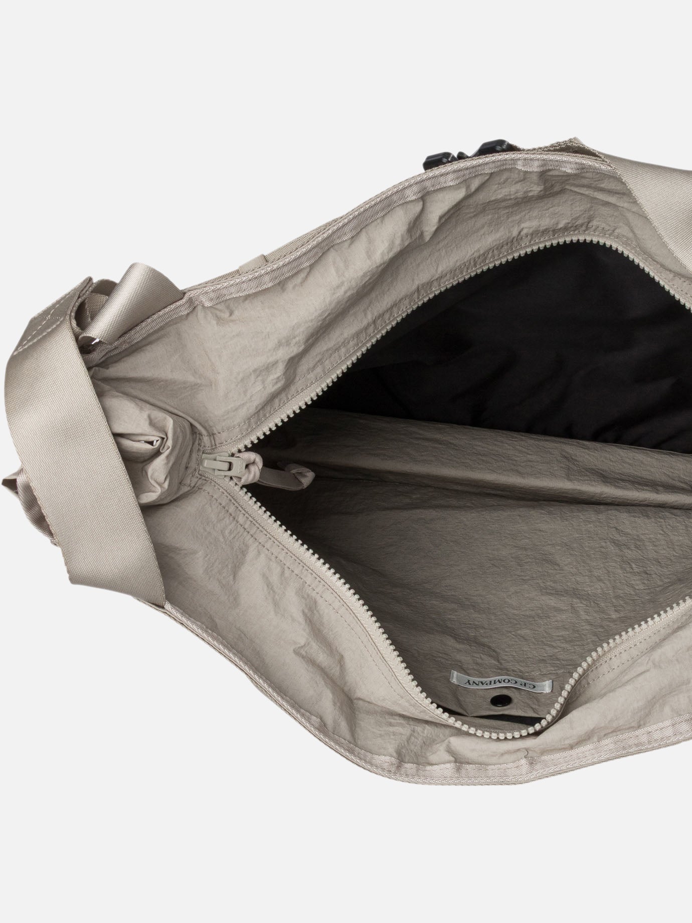 C.P. Company Logo crossbody bag Beige