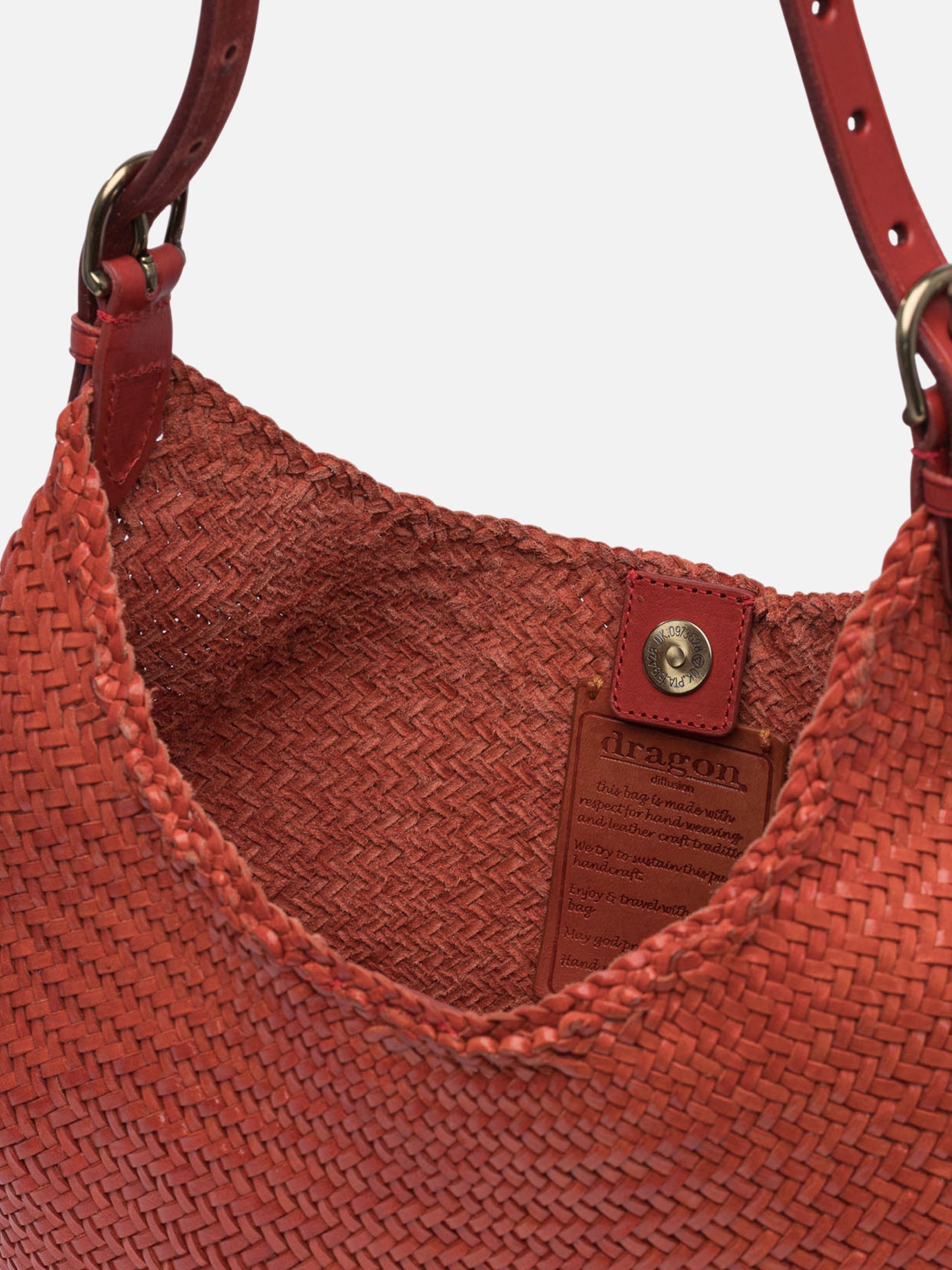 Medium bags Solid colour  Red - Dragon Diffusion Women | PDP | VIETTI Online Store | Zoom-Modal_5
