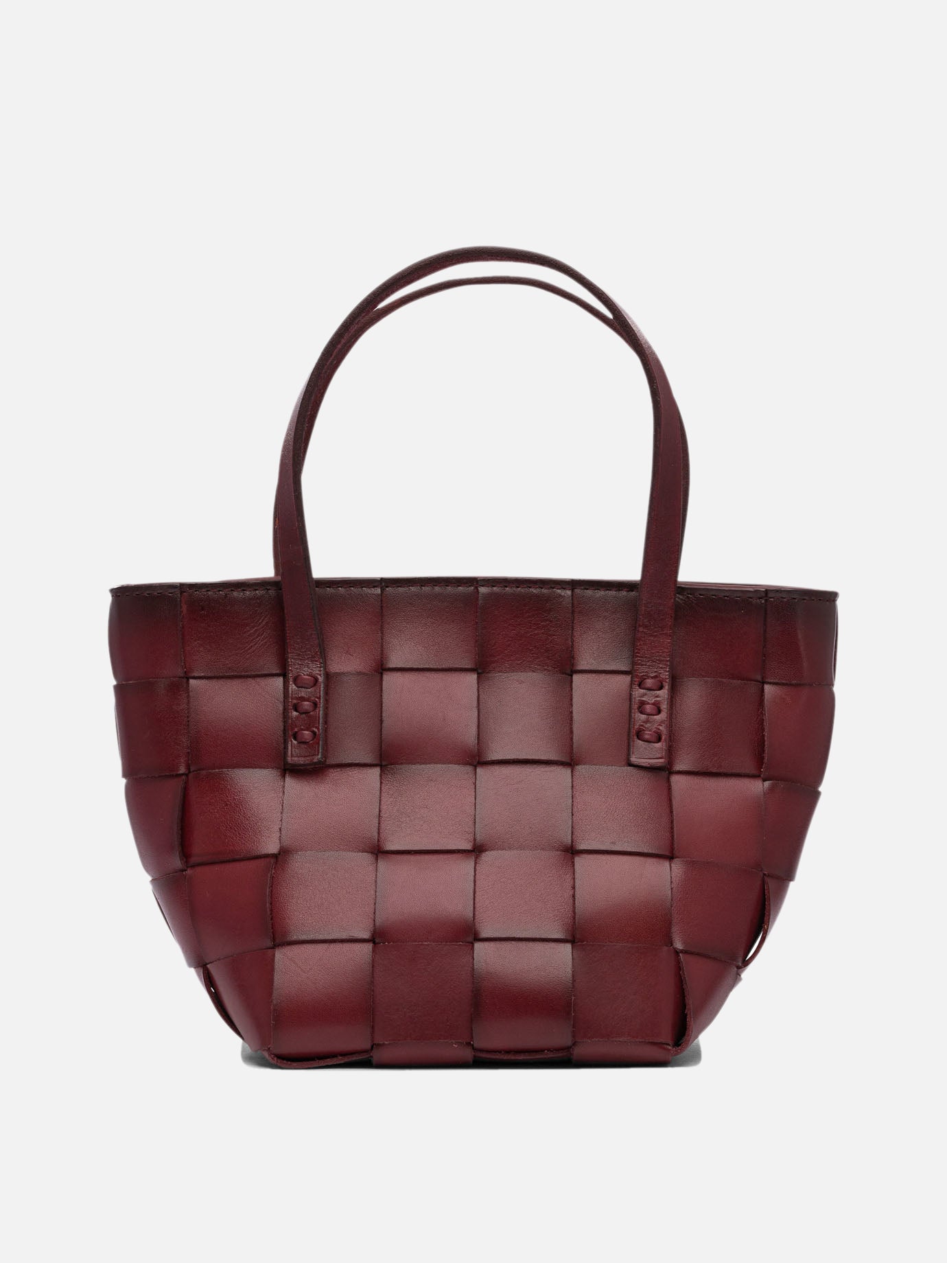 Large bags Solid colour  Bordeaux - Dragon Diffusion Women | PDP | VIETTI Online Store | thumbnail