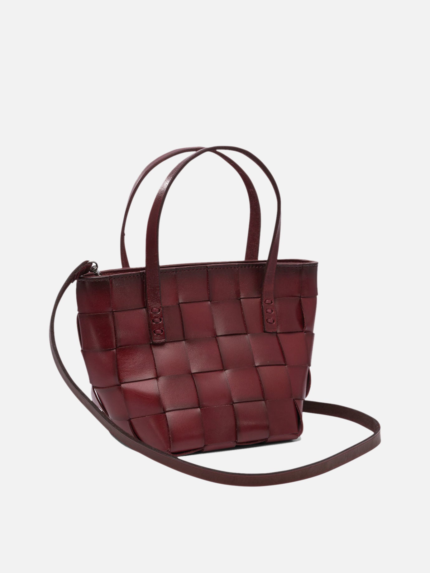 Large bags Solid colour  Bordeaux - Dragon Diffusion Women | PDP | VIETTI Online Store | thumbnail_2