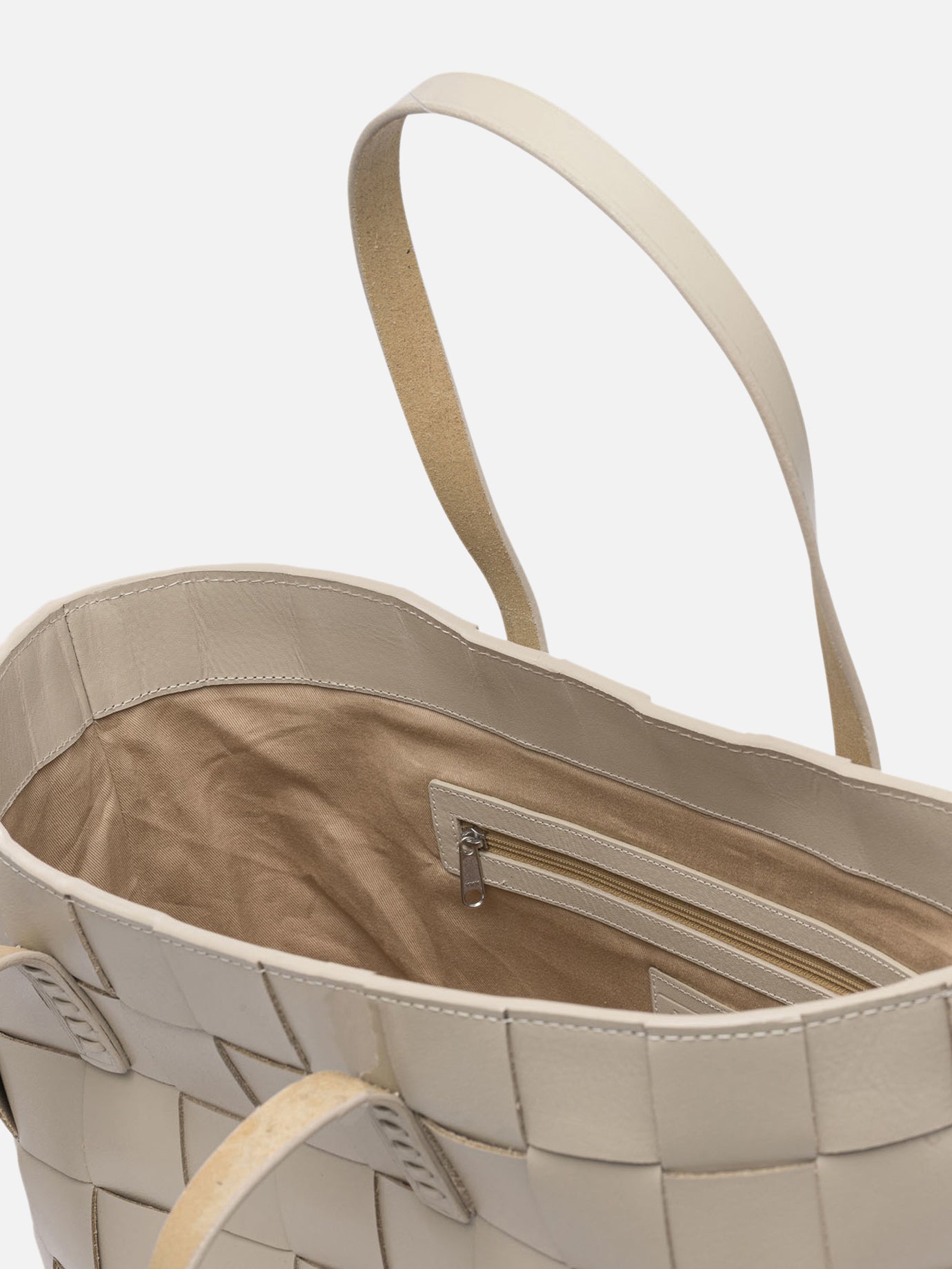 Medium bags Solid colour  Grey - Dragon Diffusion Women | PDP | VIETTI Online Store | Zoom-Modal_5
