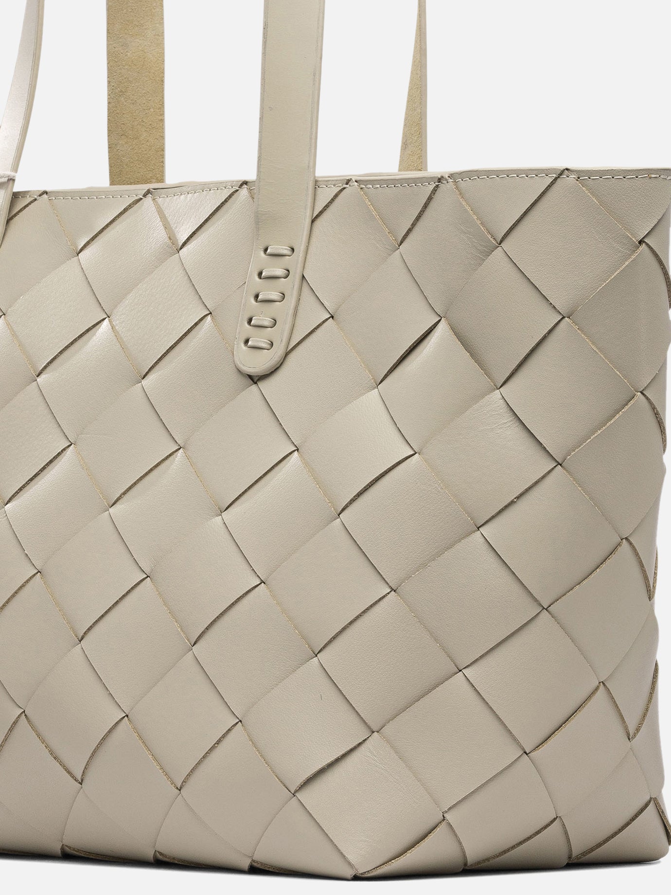 Large bags Solid colour  Grey - Dragon Diffusion Women | PDP | VIETTI Online Store | Zoom-Modal_4
