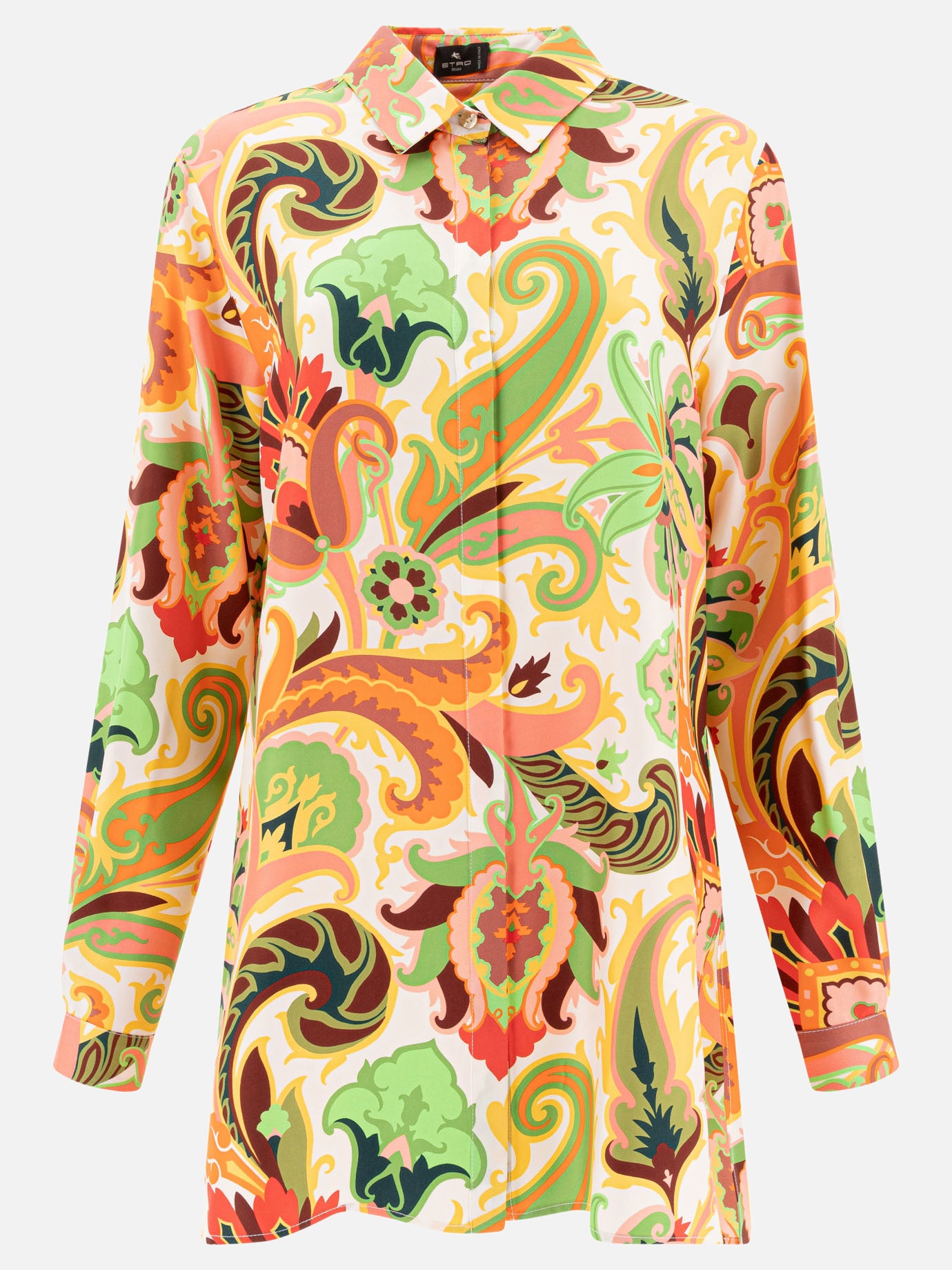 Casual shirts Paisley  Green - Etro Women | PDP | VIETTI Online Store | thumbnail