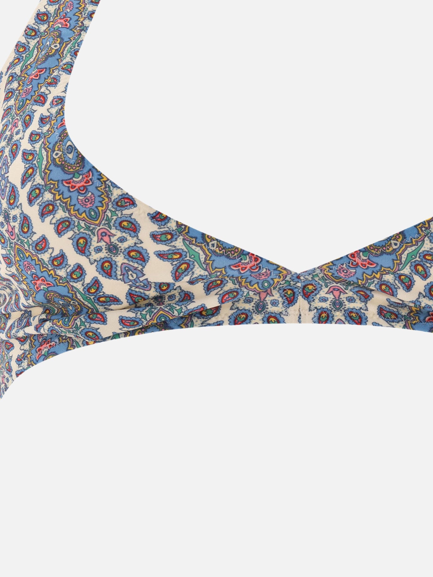 Etro Bikini with paisley print Blue - Women | VIETTI Online Etro Bikini with paisley print Blue - Women | VIETTI Online