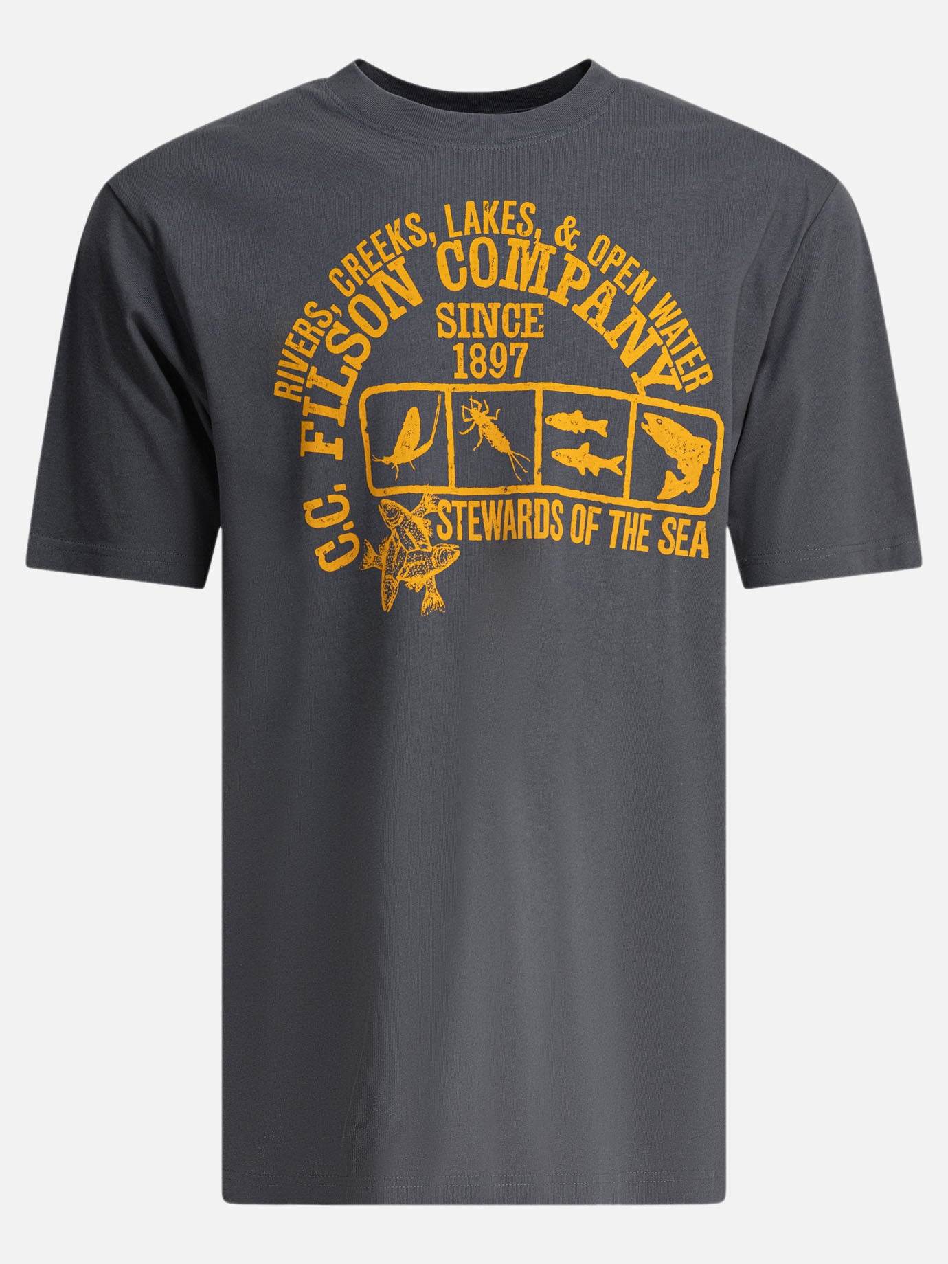 Filson &quot;Frontier&quot; T-shirt 16306106_S Blue thumbnail_1
