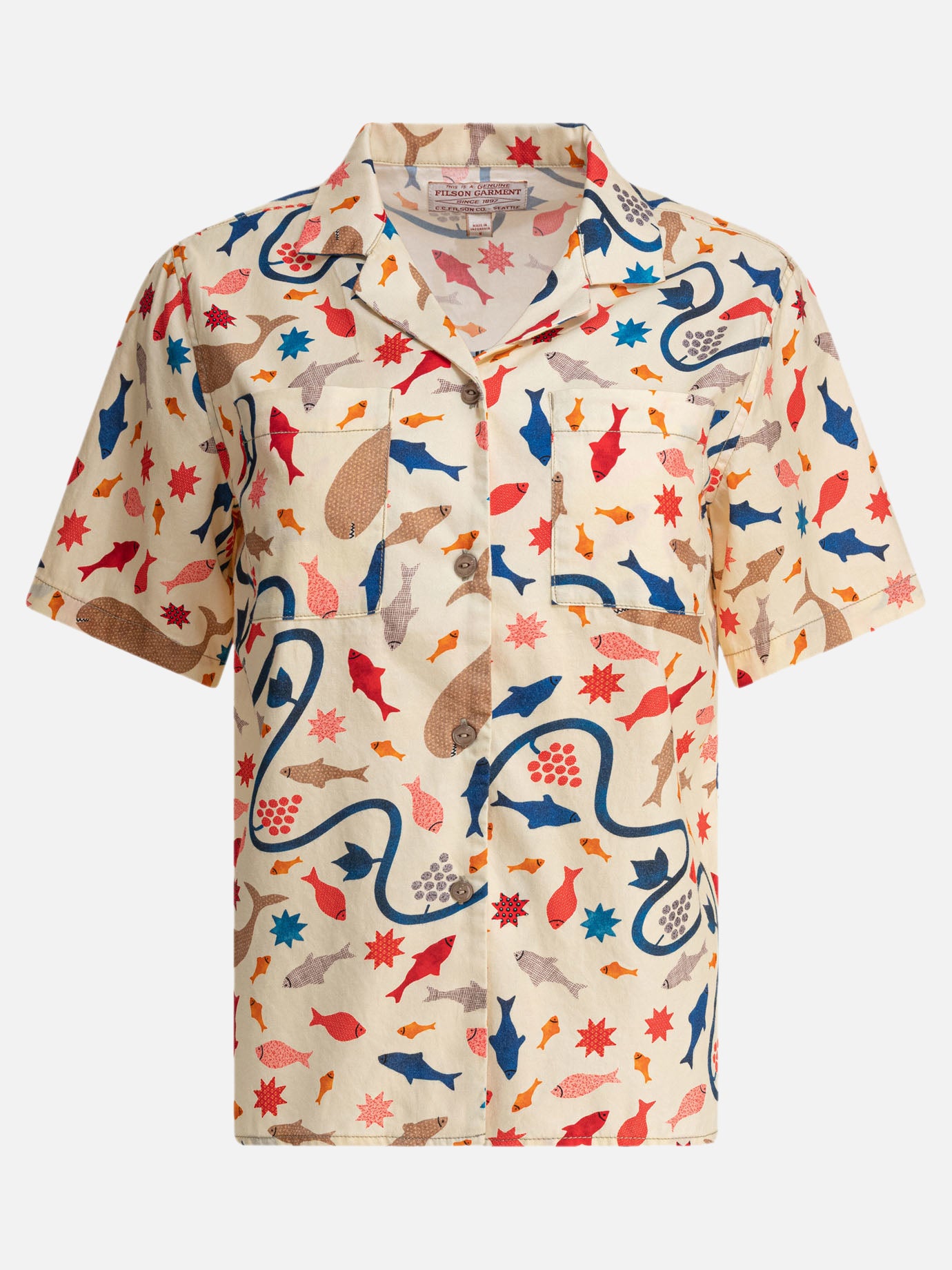 Casual shirts Print  Beige - Filson Women | PDP | VIETTI Online Store | thumbnail