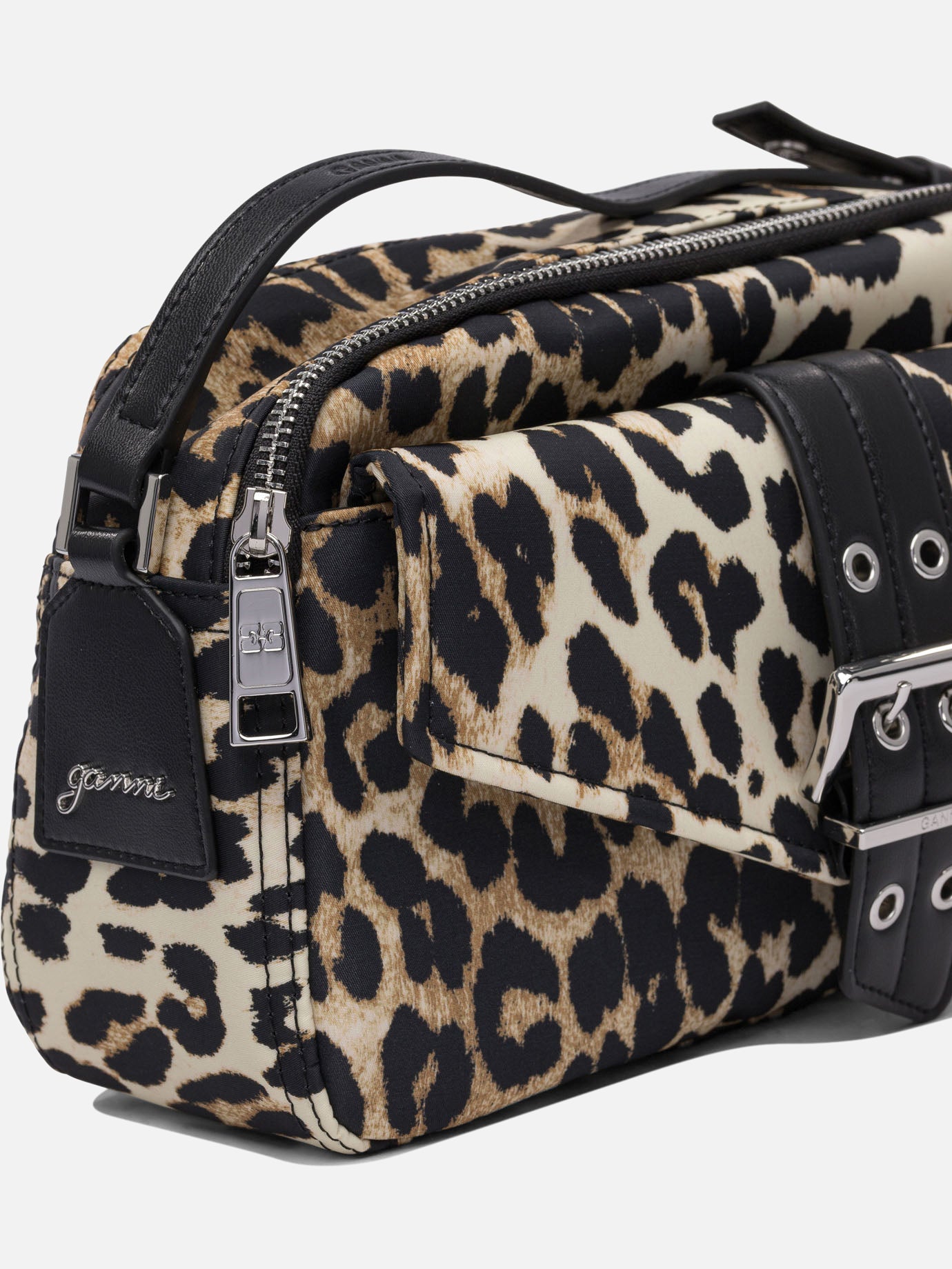 Ganni &quot;Bucky&quot; crossbody bag 16118126_UNI Brown thumbnail_4