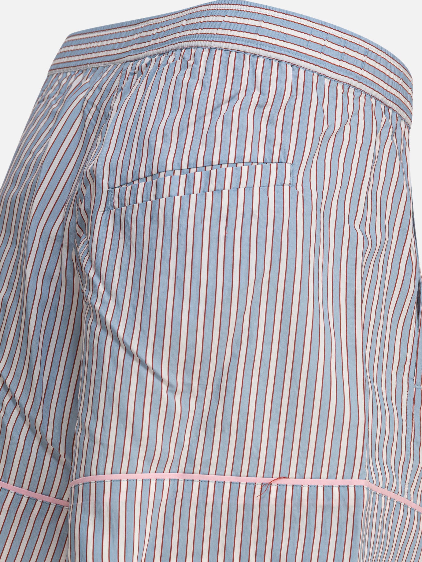 Sweat shorts Logo  Light blue - Ganni Women | PDP | VIETTI Online Store | Zoom-Modal_4
