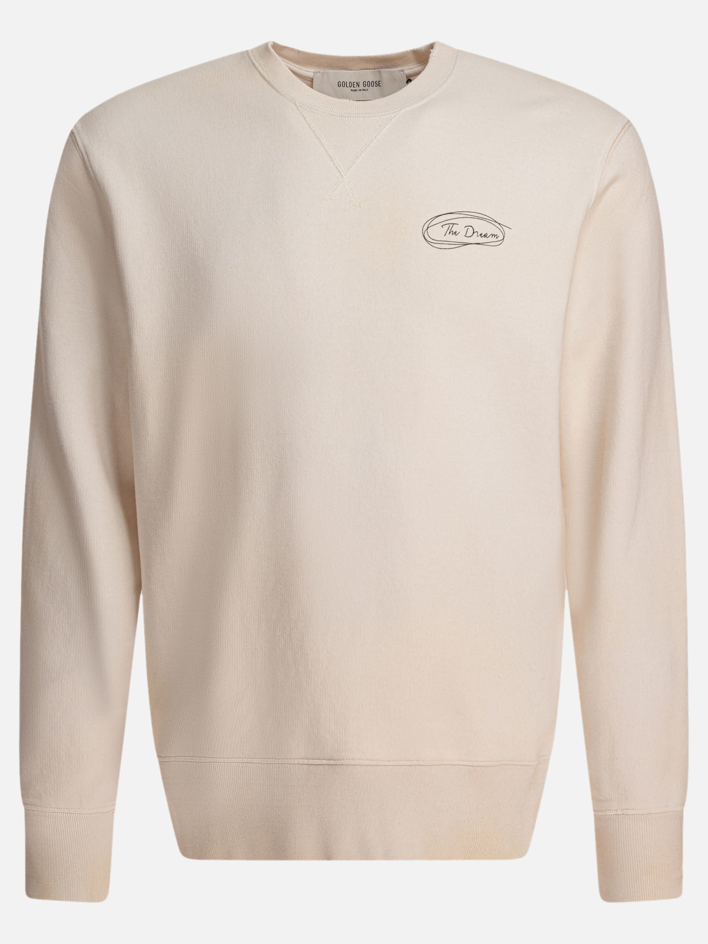 Golden Goose Sweatshirt with The Dream print 11215652_S Beige thumbnail_1