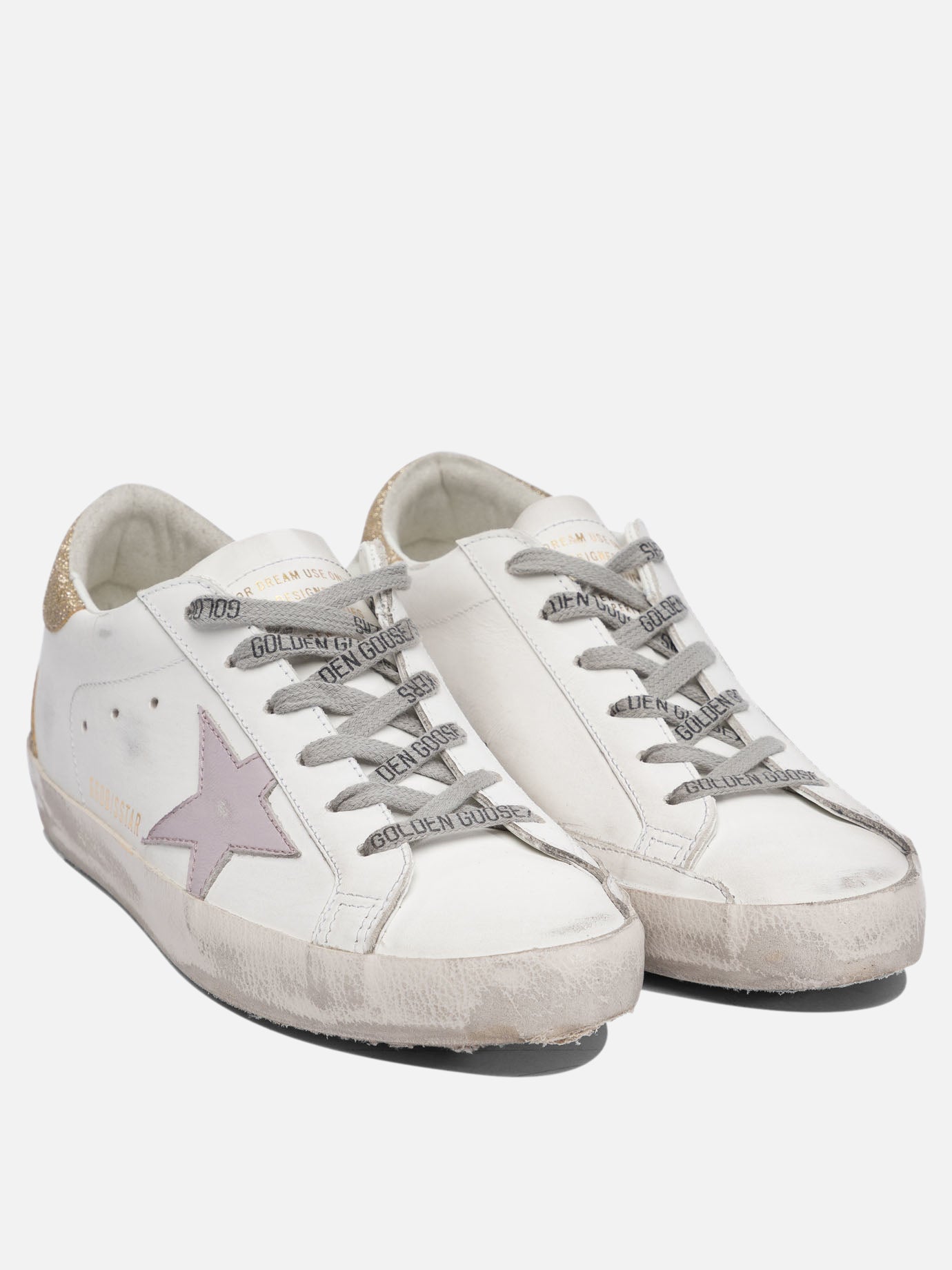 Low top sneakers 88% cow leather 9% polyester 3% cotton - 100% rubber  White - Golden Goose Women | PDP | VIETTI Online Store | thumbnail_2