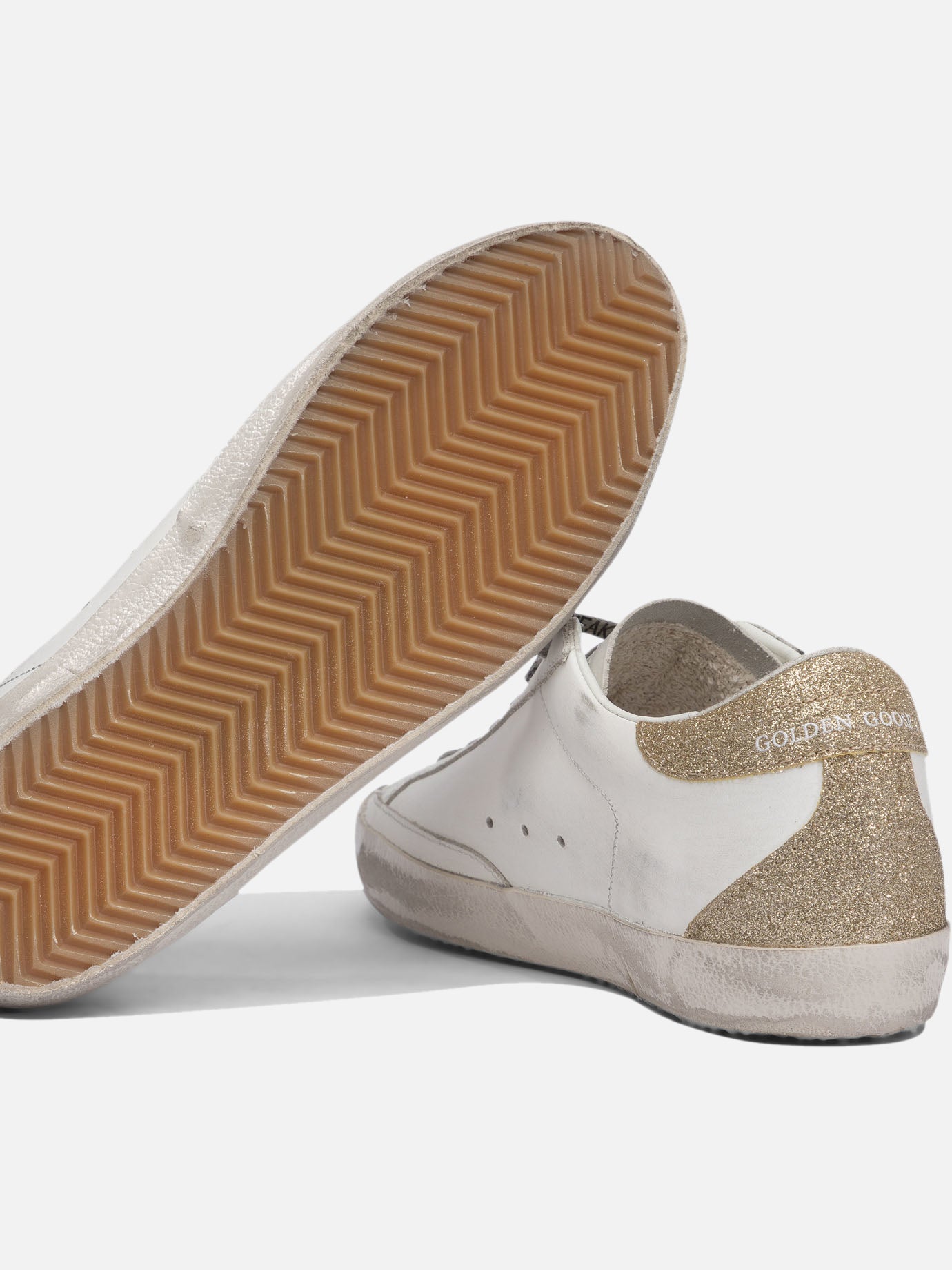 Low top sneakers 88% cow leather 9% polyester 3% cotton - 100% rubber  White - Golden Goose Women | PDP | VIETTI Online Store | thumbnail_5