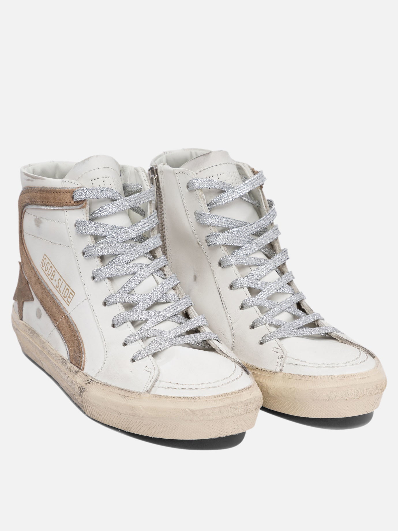 High top sneakers 100% leather - 100% rubber  White - Golden Goose Women | PDP | VIETTI Online Store | Zoom-Modal_2
