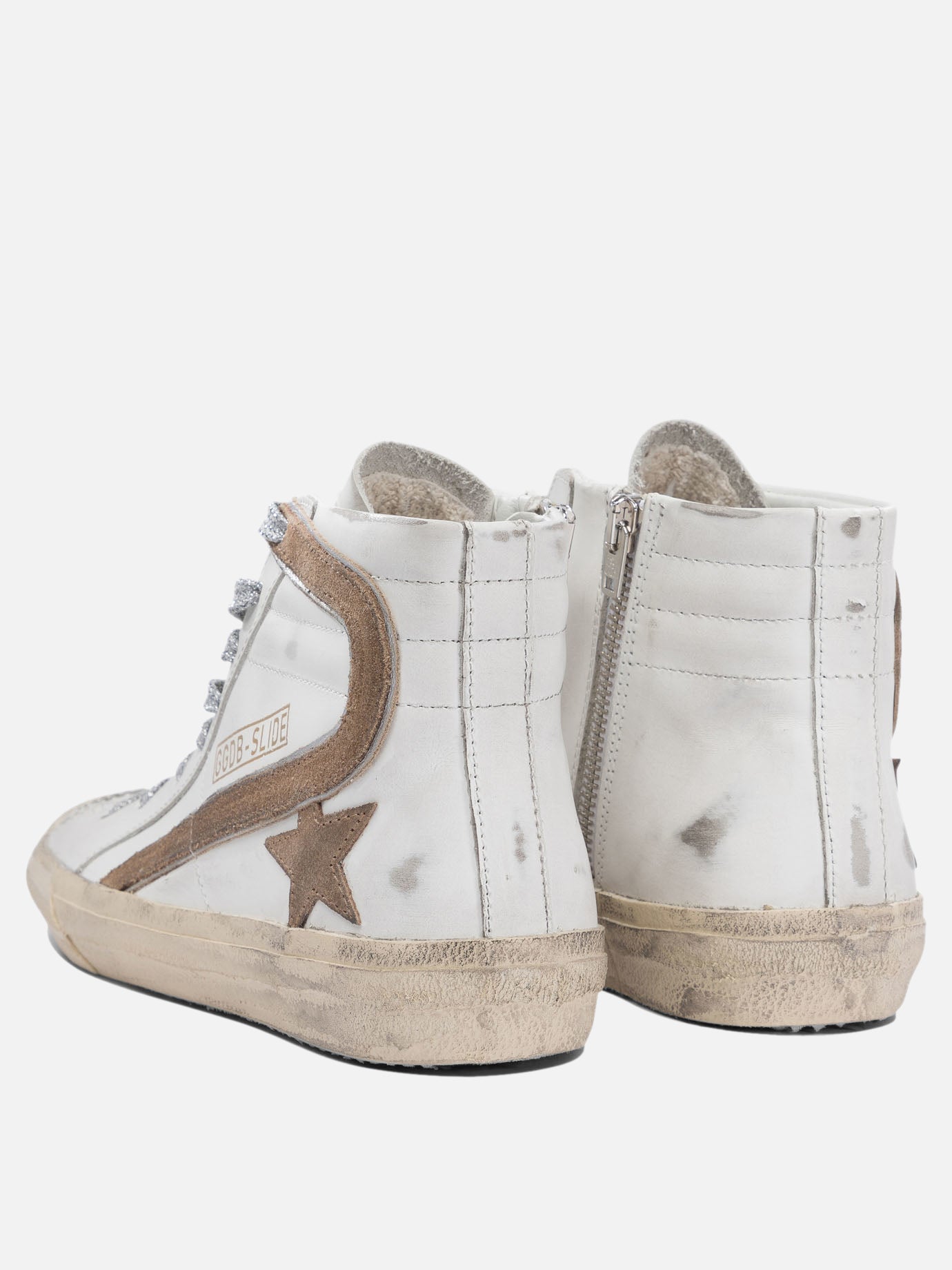 High top sneakers 100% leather - 100% rubber  White - Golden Goose Women | PDP | VIETTI Online Store | Zoom-Modal_4
