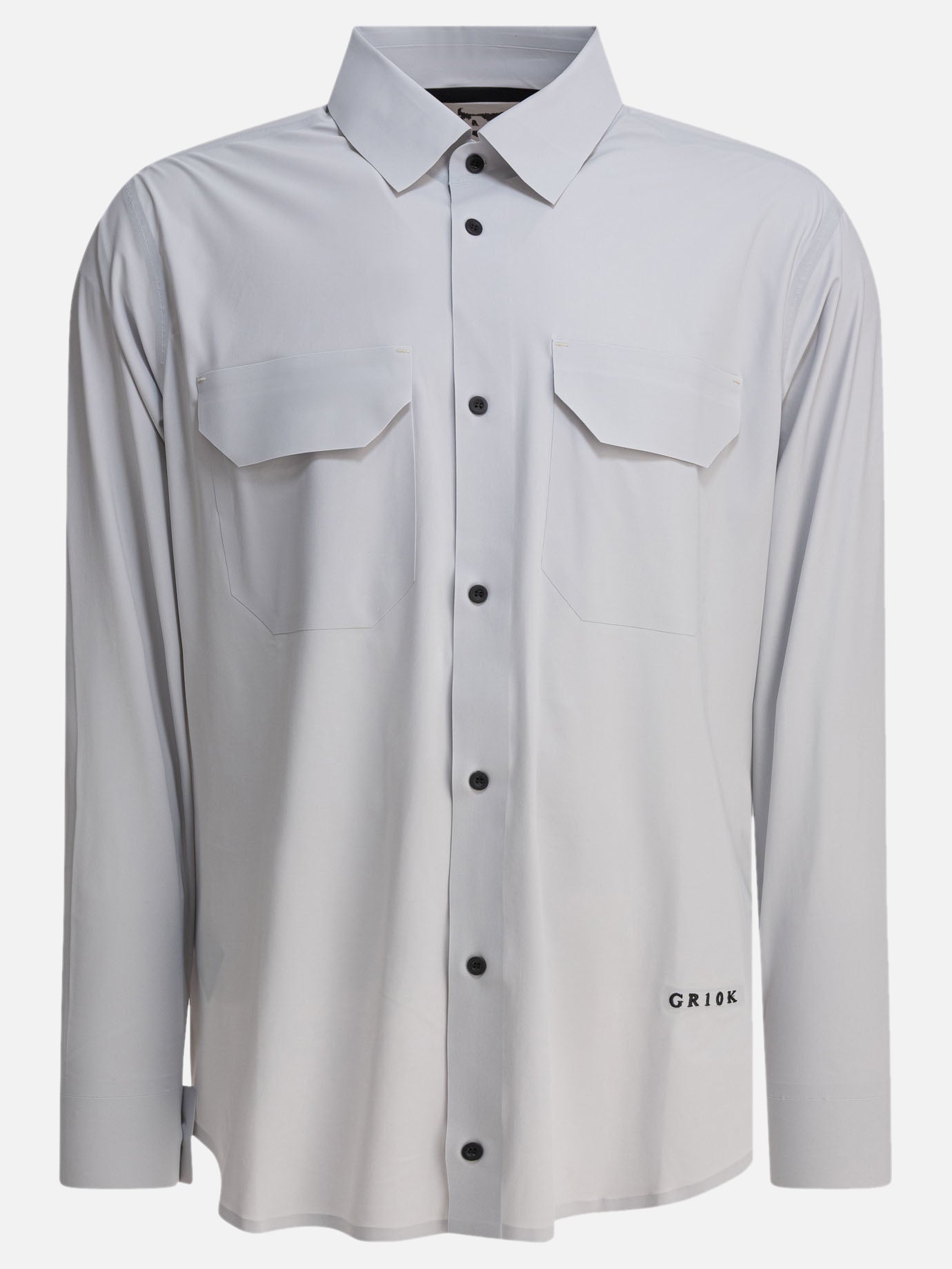 Gr10K &quot;Render Ultrasound&quot; Shirt 19901470_M Grey thumbnail_1