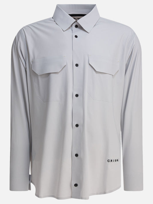 Gr10K "Render Ultrasound" Shirt 19901470_M Grey 1