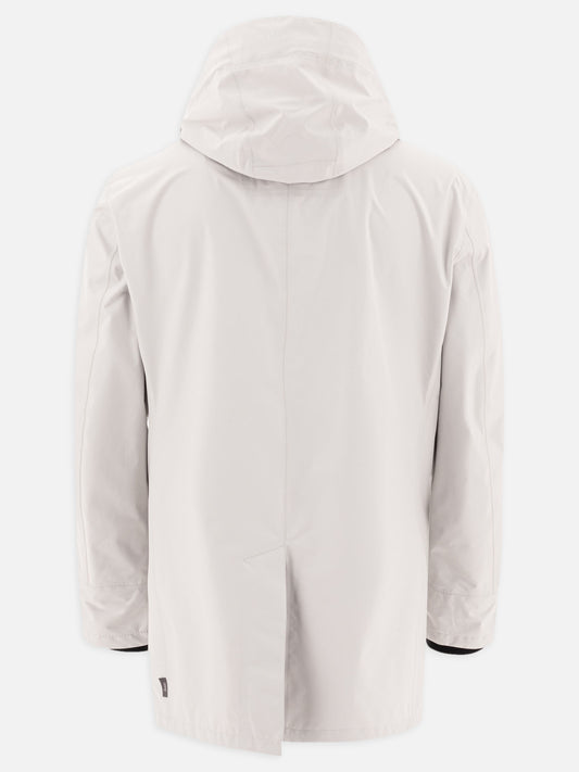 Raincoats & Trench coats Solid colour  Grey - Herno Men | PLP | VIETTI Online Store | 2
