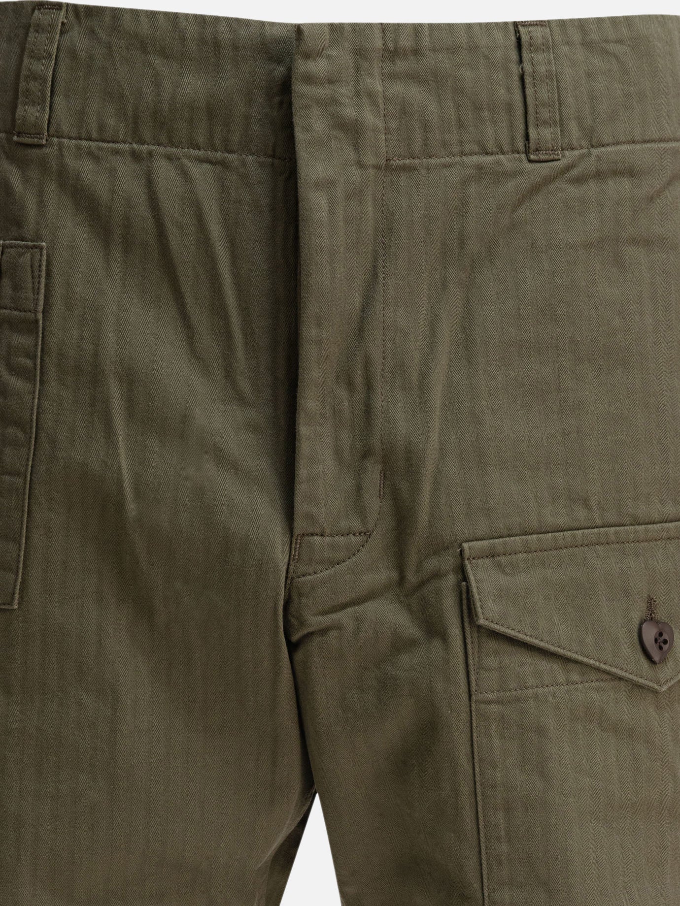Human Made Cargo trousers 14673922_L Green thumbnail_3