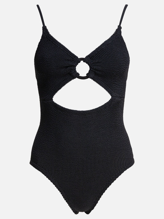 Hunza G "Crystal" swimsuit 15195854_UNI Black 1