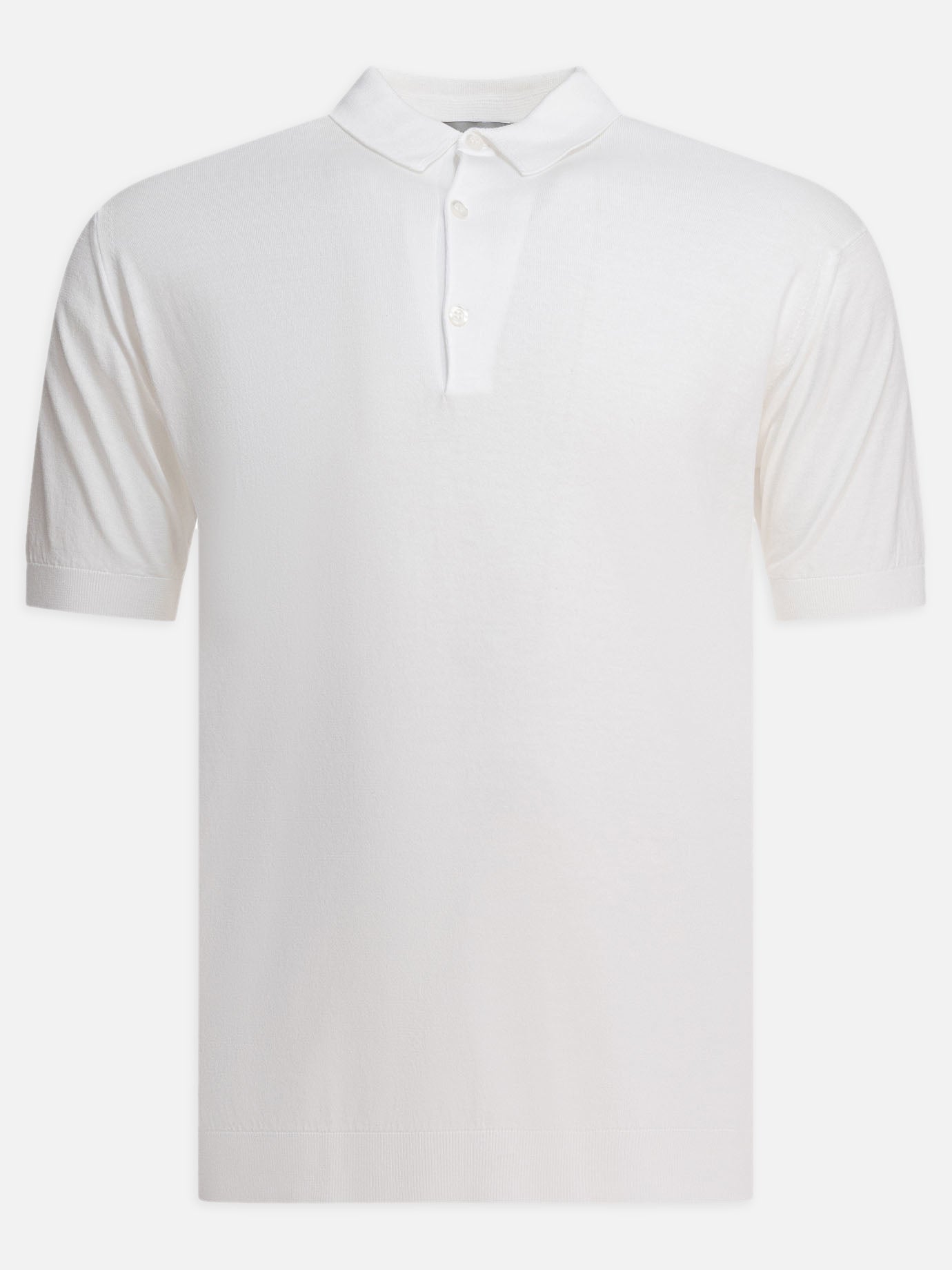 John Smedley "Adrian" polo shirt White