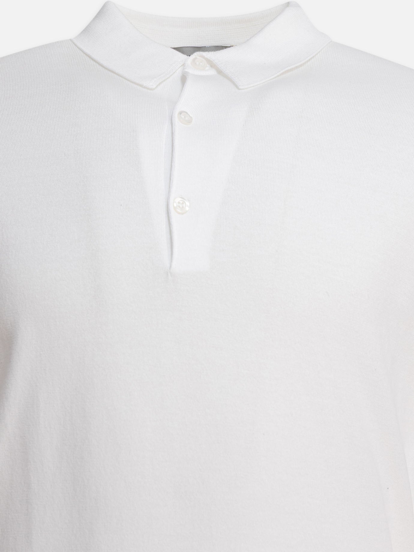 John Smedley "Adrian" polo shirt White