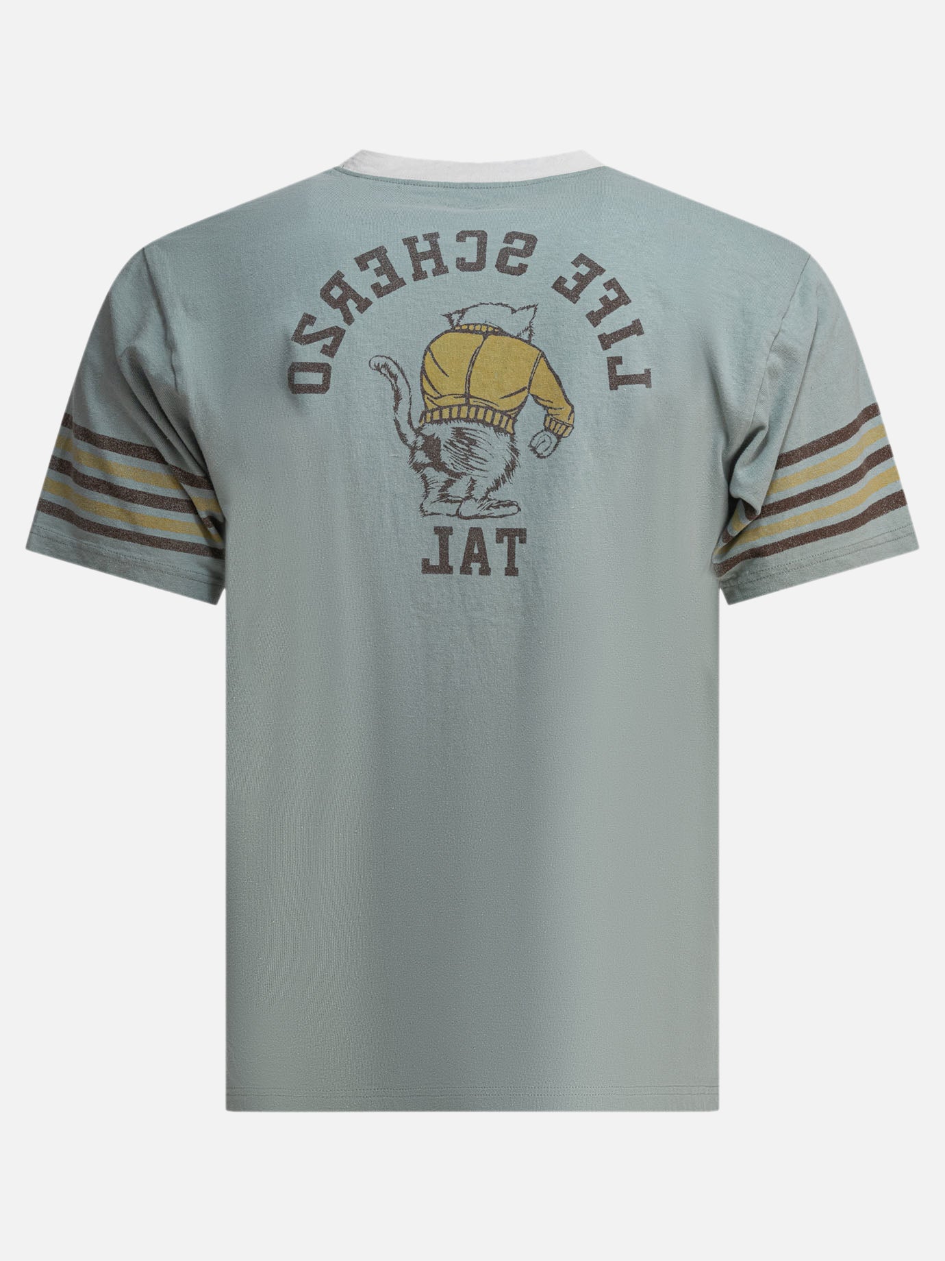 KAPITAL &quot;College CAT PITAL&quot; T-shirt 15402042_2 Light blue thumbnail_2