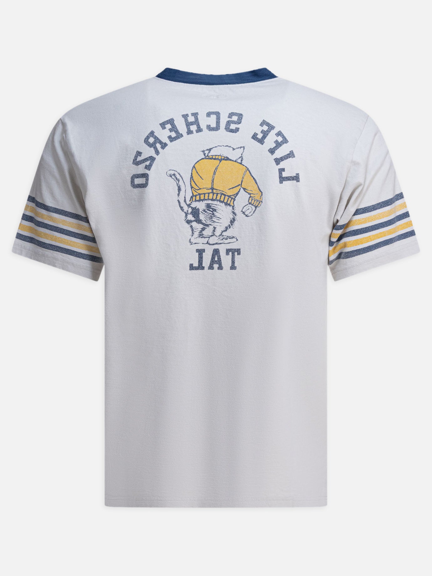 KAPITAL &quot;College CAT PITAL&quot; T-shirt 16406725_2 Grey thumbnail_2