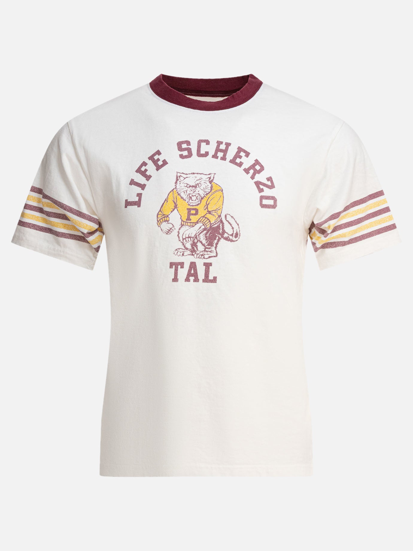 KAPITAL &quot;College CAT PITAL&quot; T-shirt 16430491_2 White thumbnail_1