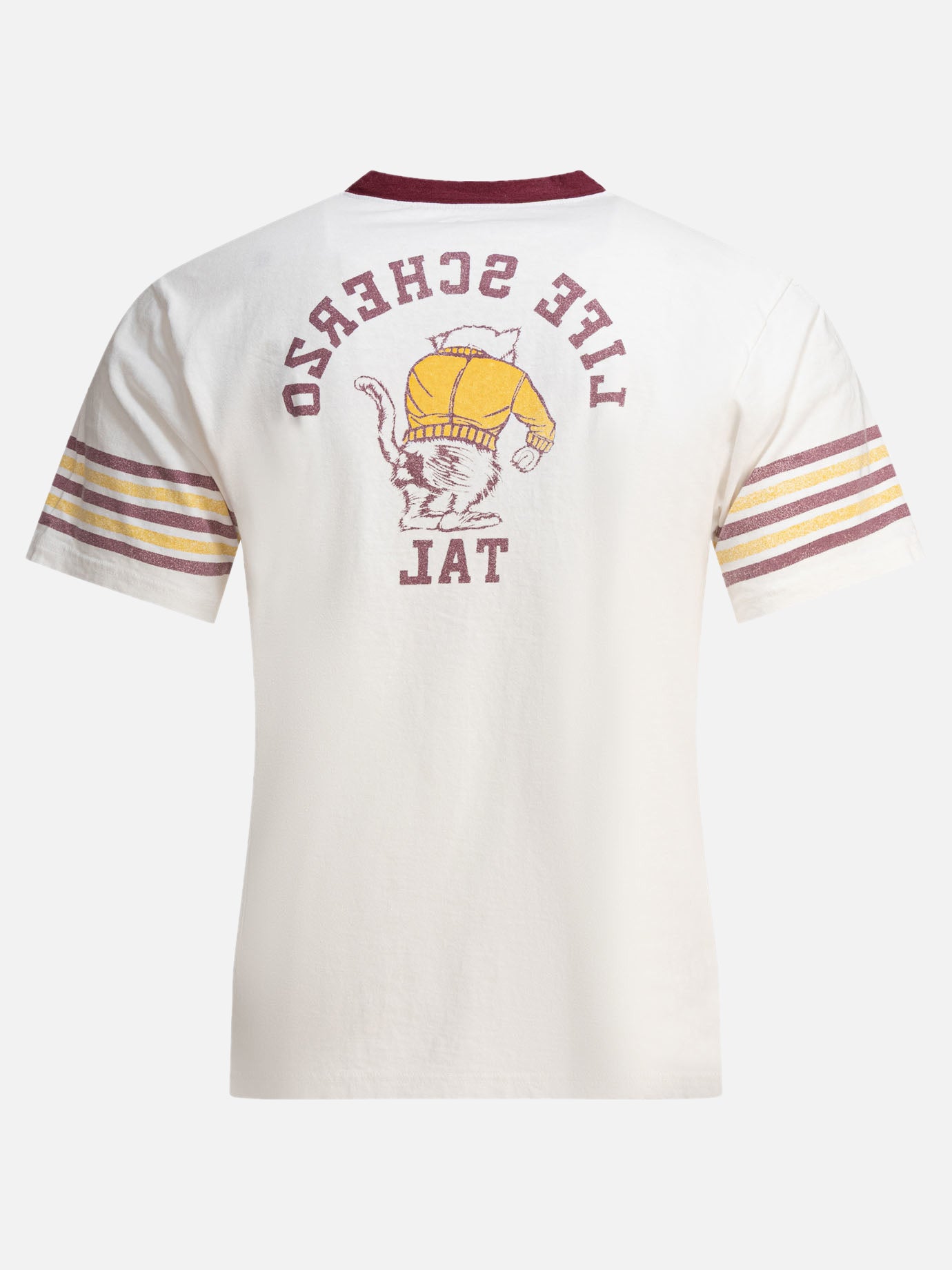 KAPITAL &quot;College CAT PITAL&quot; T-shirt 16430491_2 White thumbnail_2