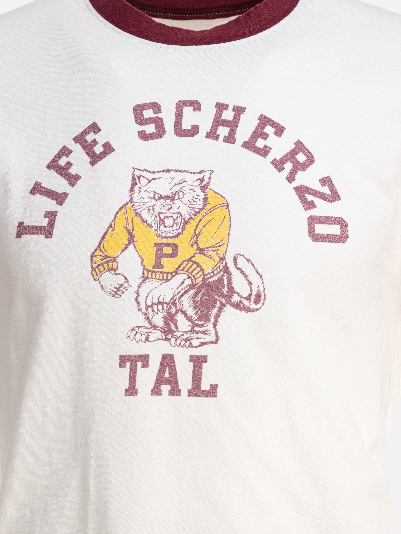 KAPITAL &quot;College CAT PITAL&quot; T-shirt 16430491_2 White thumbnail_3