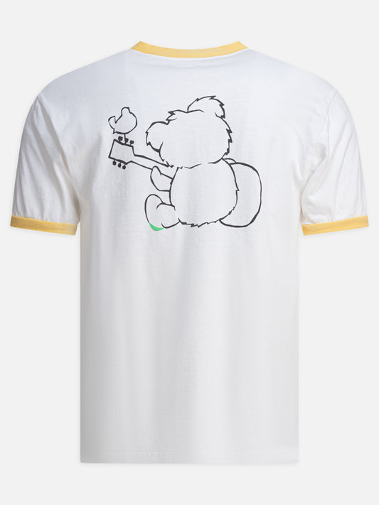 KAPITAL "Little Bear & Harmony" T-shirt 15910183_1 Yellow 2