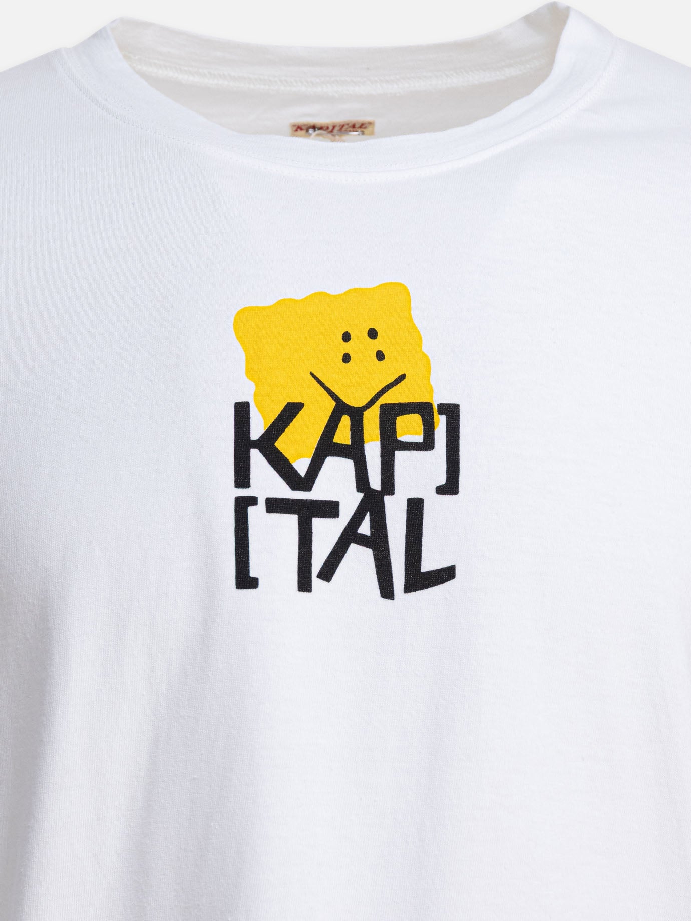 KAPITAL "PECKISH KAPpt" T-shirt White