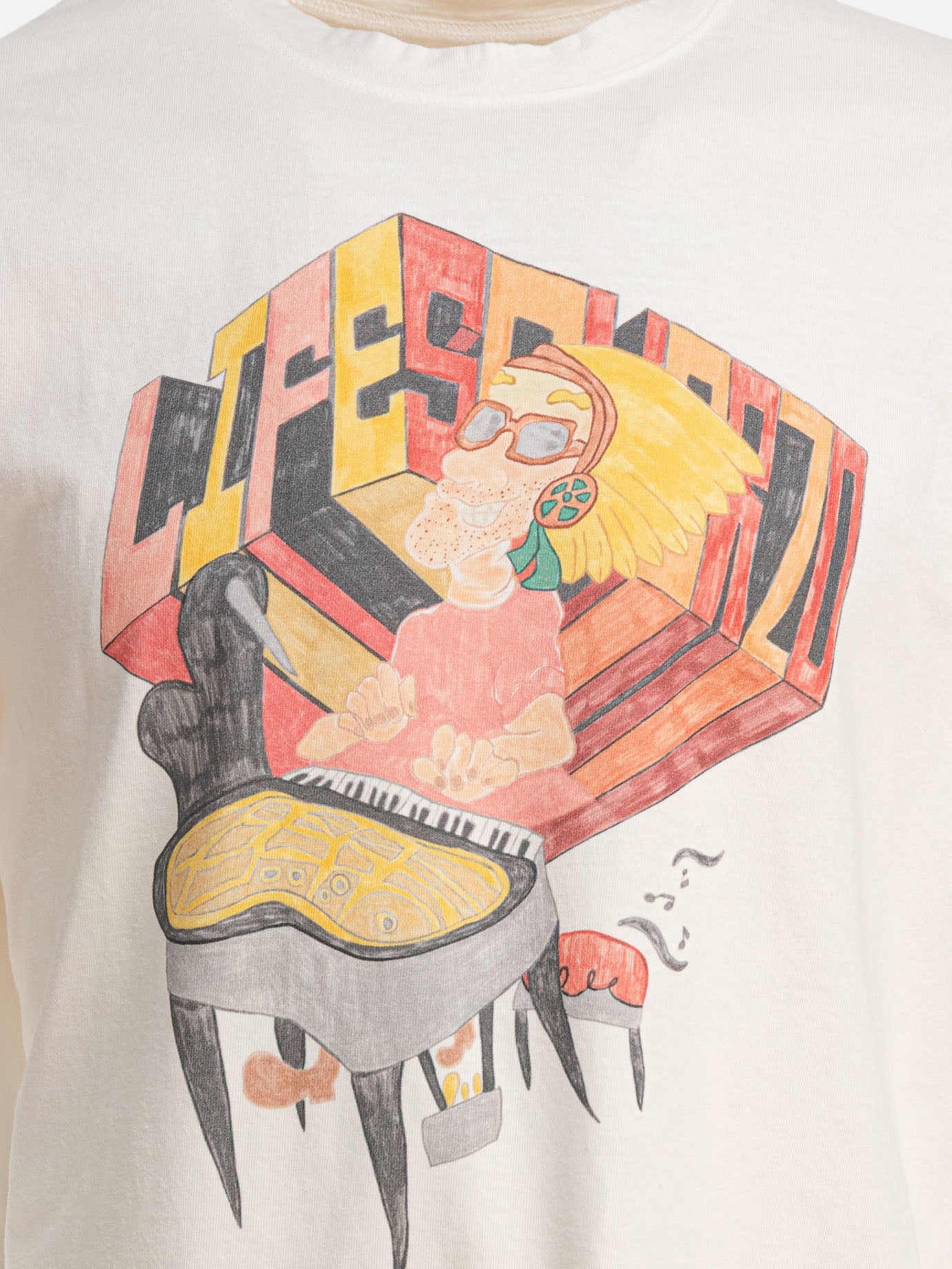 KAPITAL "Kapital Tenjiku" T-shirt Beige