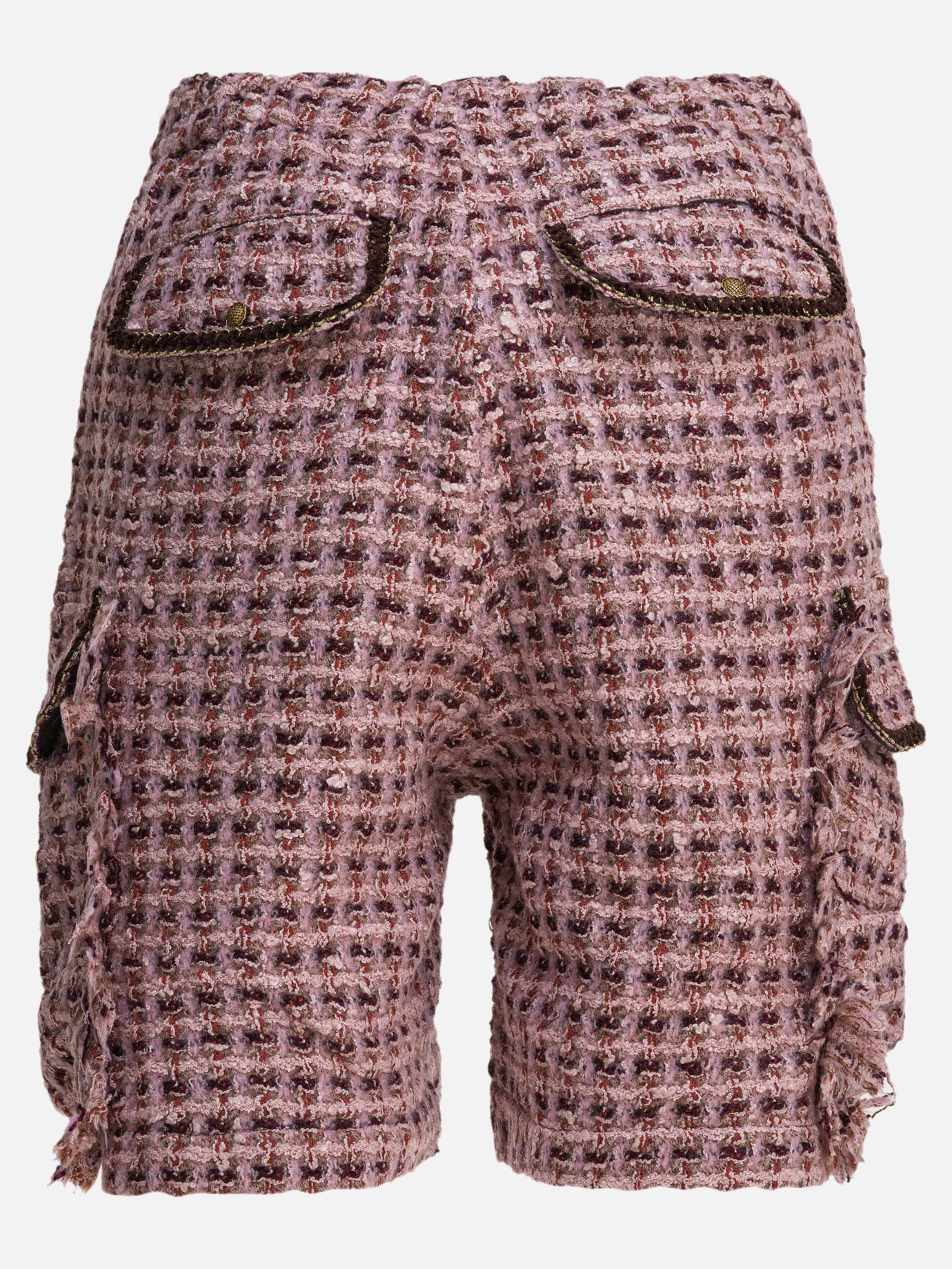 Cargo shorts Textured knit  Pink - KAPITAL Men | PDP | VIETTI Online Store | thumbnail_2