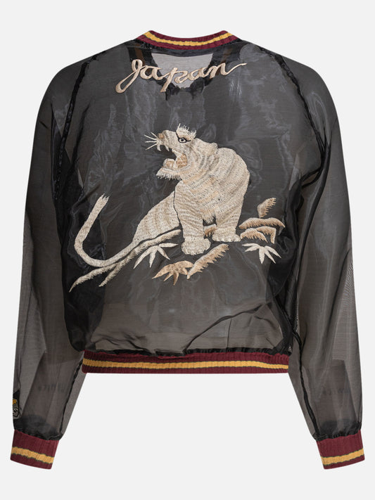 Bomber jackets Solid colour  Black - KAPITAL Men | PLP | VIETTI Online Store | 2
