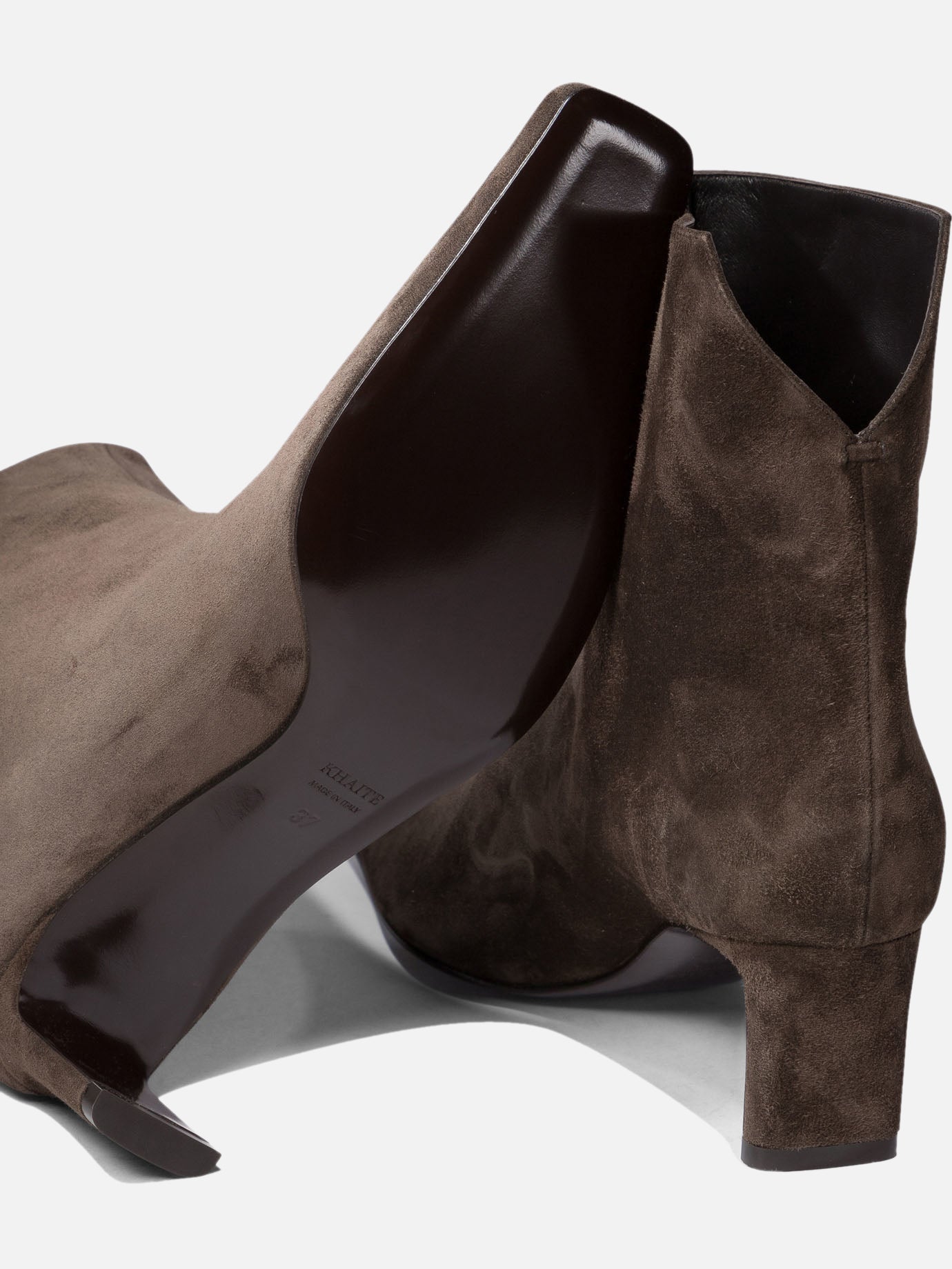 Khaite &quot;Ona&quot; ankle boots 55mm 14727796_37 Brown thumbnail_5