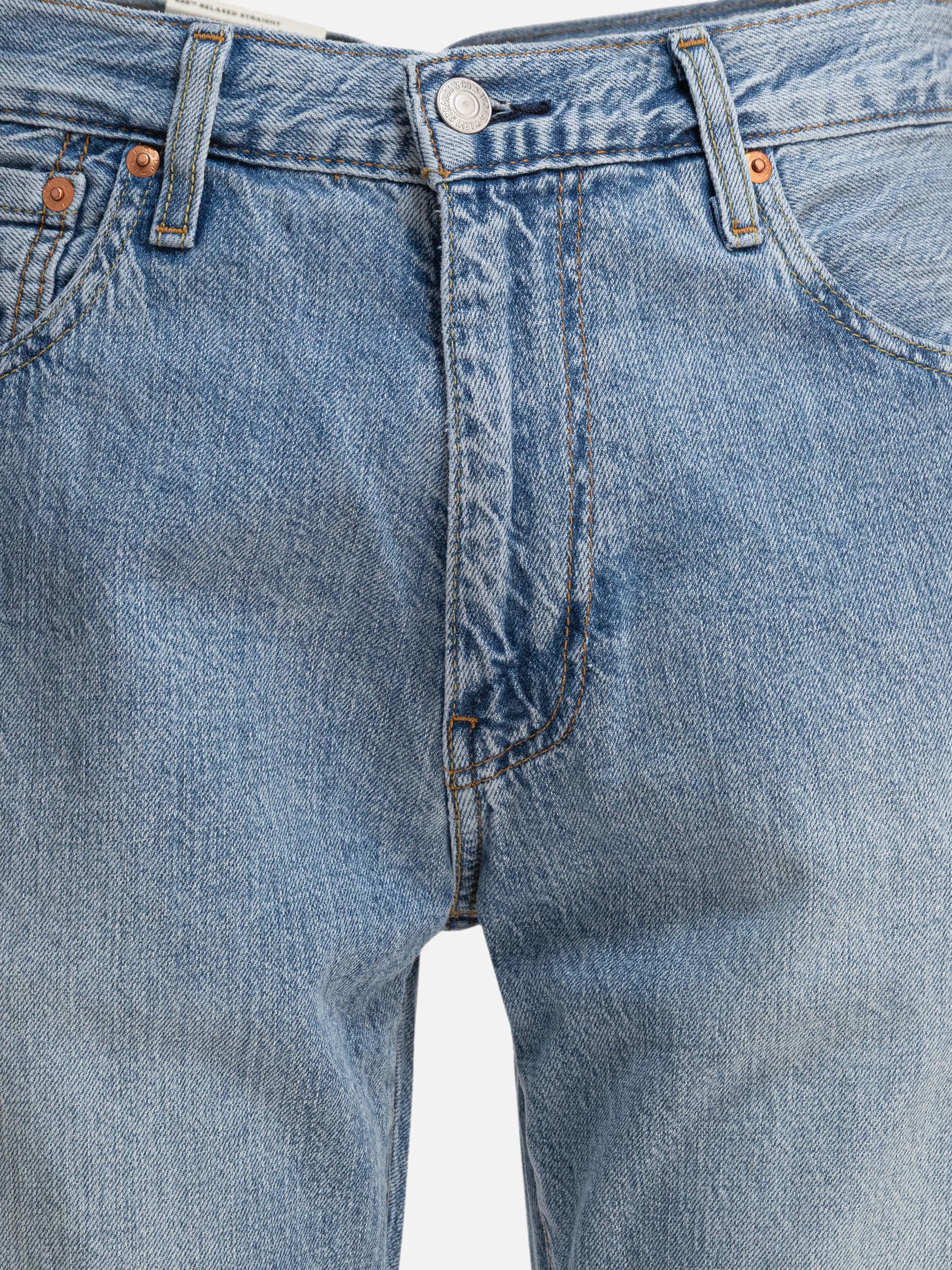 Straight-leg jeans Solid colour  Blue - Levi's Men | PDP | VIETTI Online Store | Zoom-Modal_3
