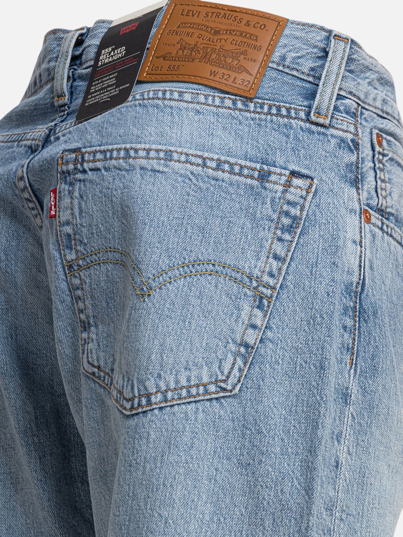 Straight-leg jeans Solid colour  Blue - Levi's Men | PDP | VIETTI Online Store | Zoom-Modal_4
