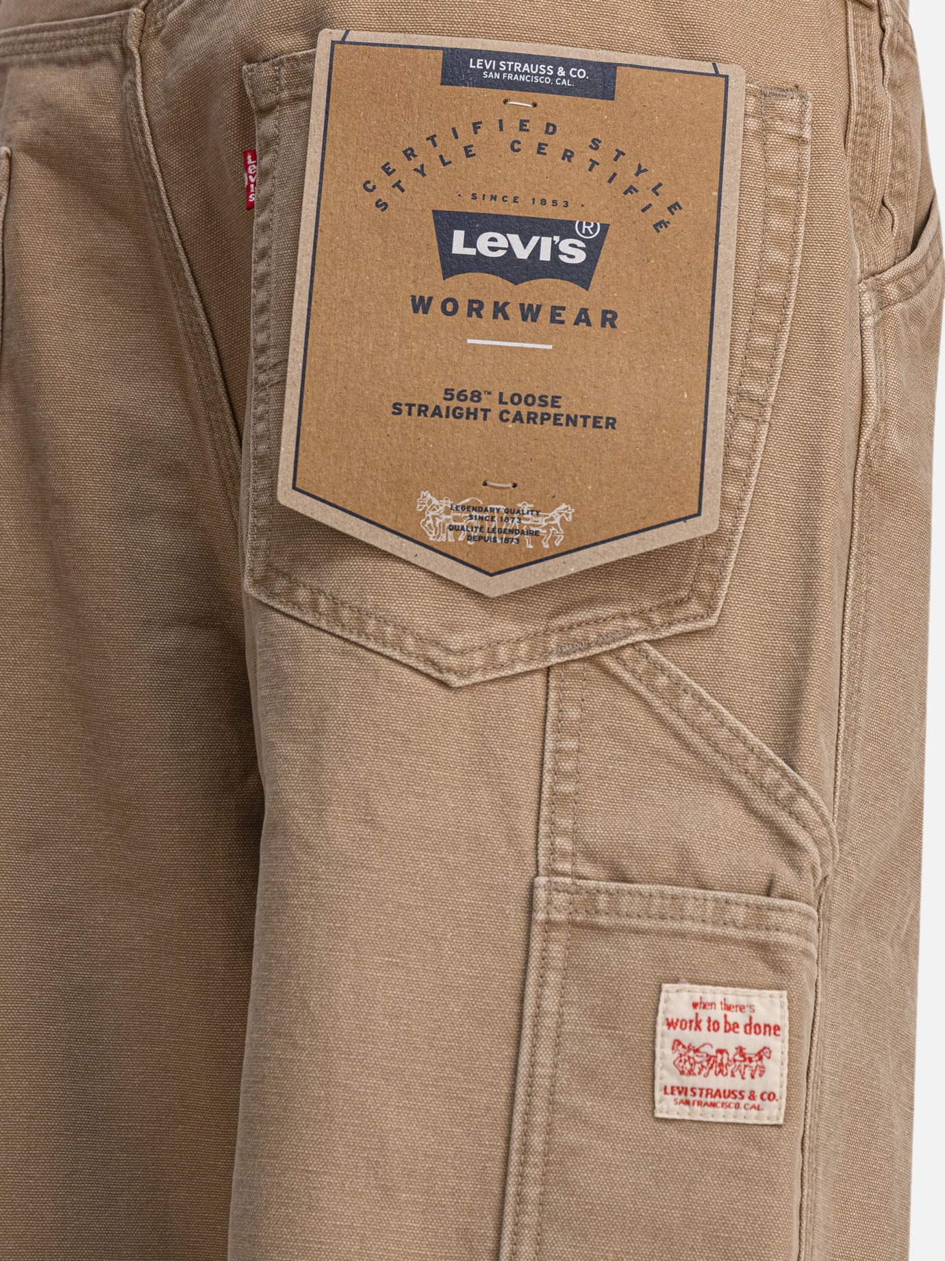 Levi&#39;s &quot;Carpenter 568™ Loose Straight&quot; jeans 10408391_33/32 Brown thumbnail_4
