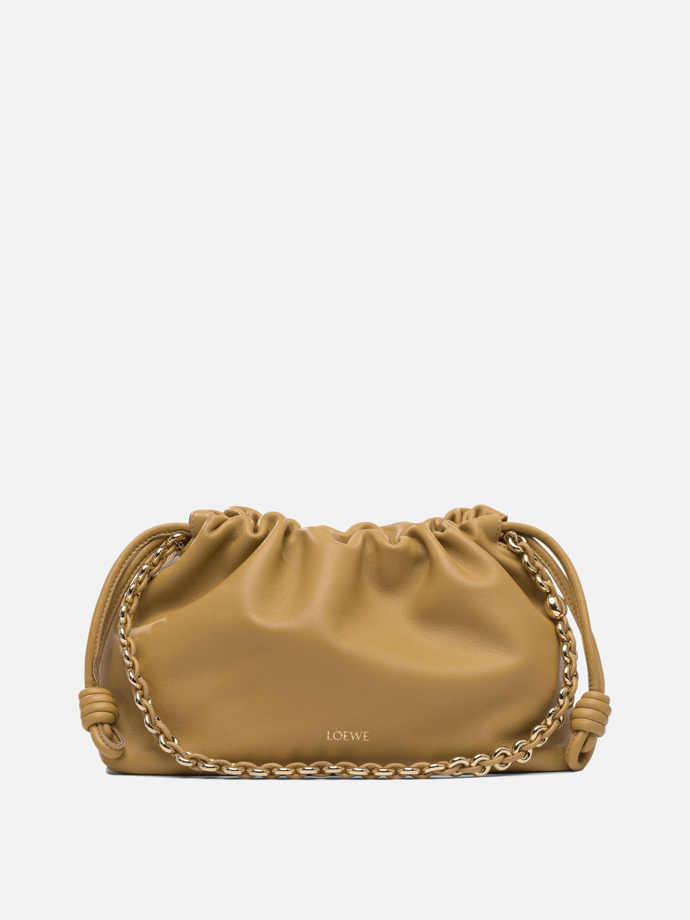 Pouch 100% calf leather  Beige - Loewe Women | PDP | VIETTI Online Store | thumbnail