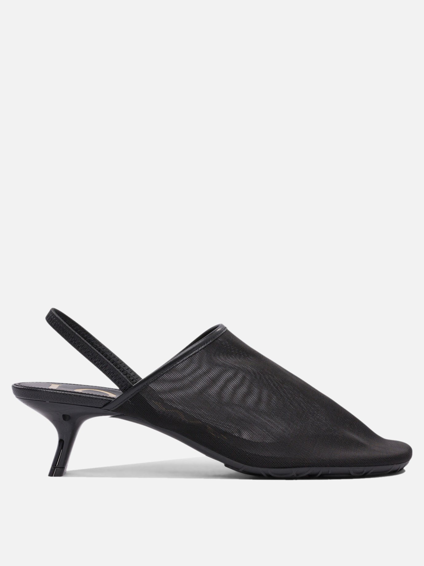 Slingbacks 100% mesh - 100% rubber  Black - Loewe Women | PDP | VIETTI Online Store | Zoom-Modal

