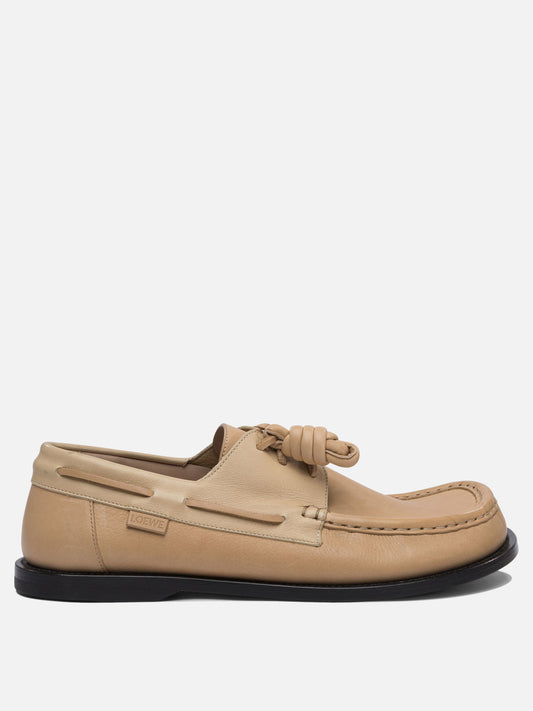 Loewe "Campo" laced loafers 17704459_40 Beige 1