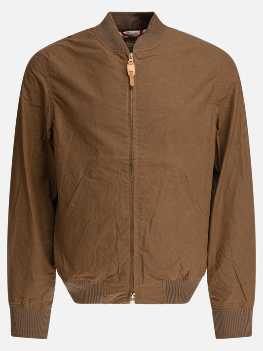 Bomber jackets Solid colour  Brown - Manifattura Ceccarelli Men | PLP | VIETTI Online Store 
