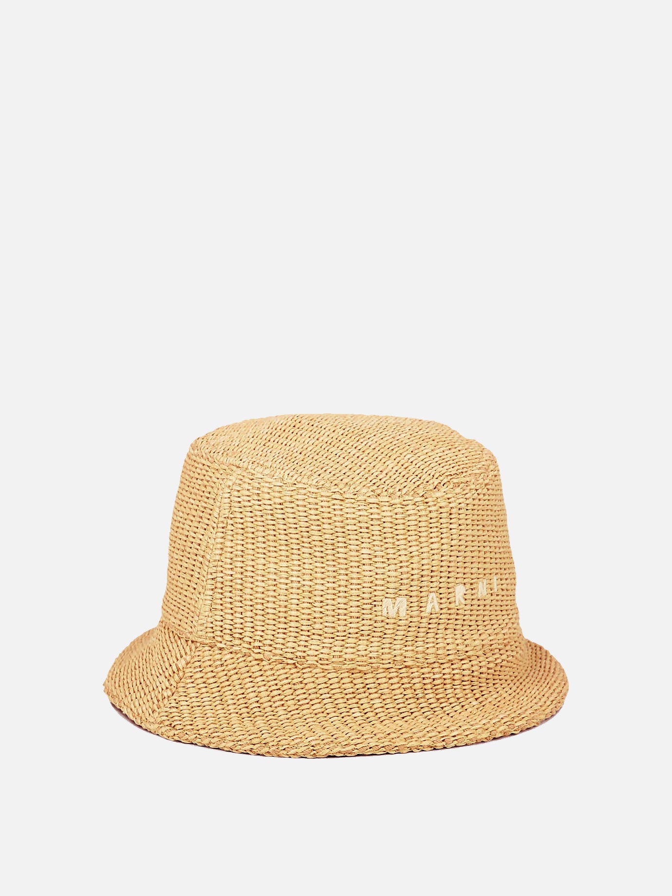 Bucket hats Logo  Beige - Marni Women | PDP | VIETTI Online Store | Zoom-Modal_2
