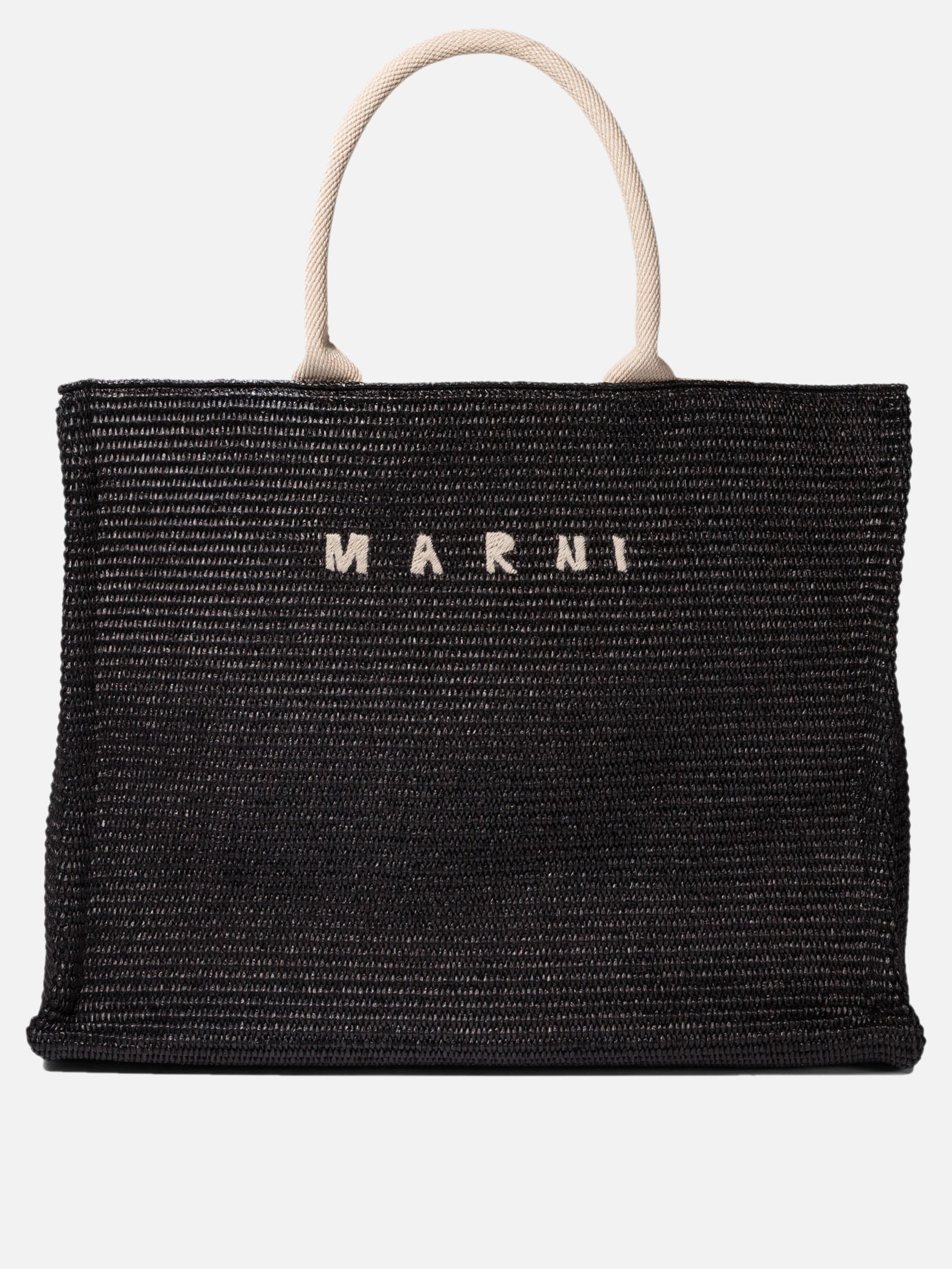 Large bags 52% cotton 48% polyamide  Black - Marni Women | PDP | VIETTI Online Store | thumbnail