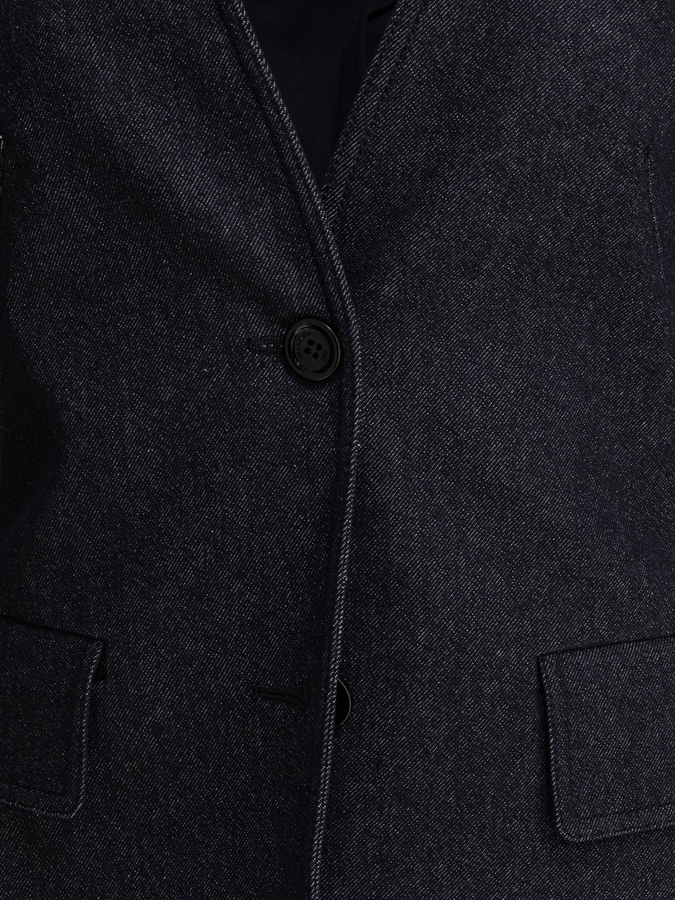 Max Mara Denim-effect blazer 19540563_40 Blue thumbnail_4