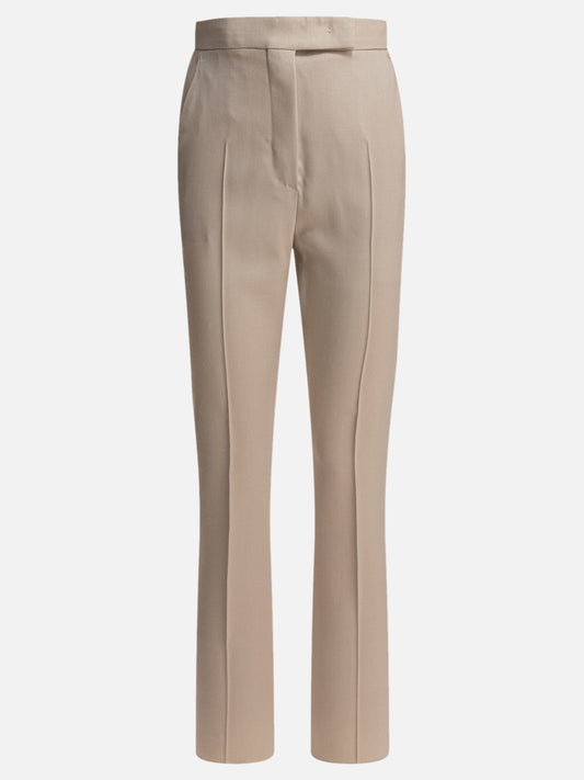 Max Mara Straight-leg trousers 14772865_40 Beige 1