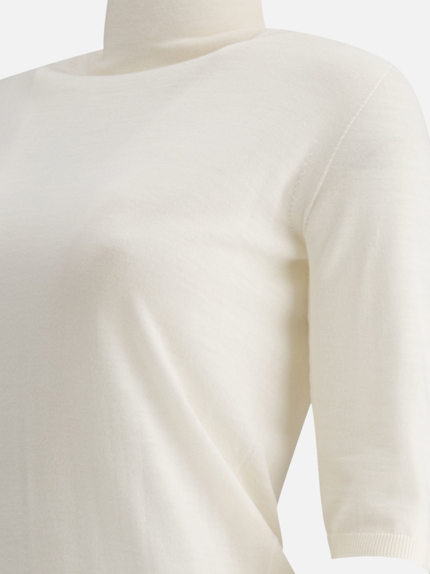 Max Mara Wool turtleneck 11372423_XS White thumbnail_4
